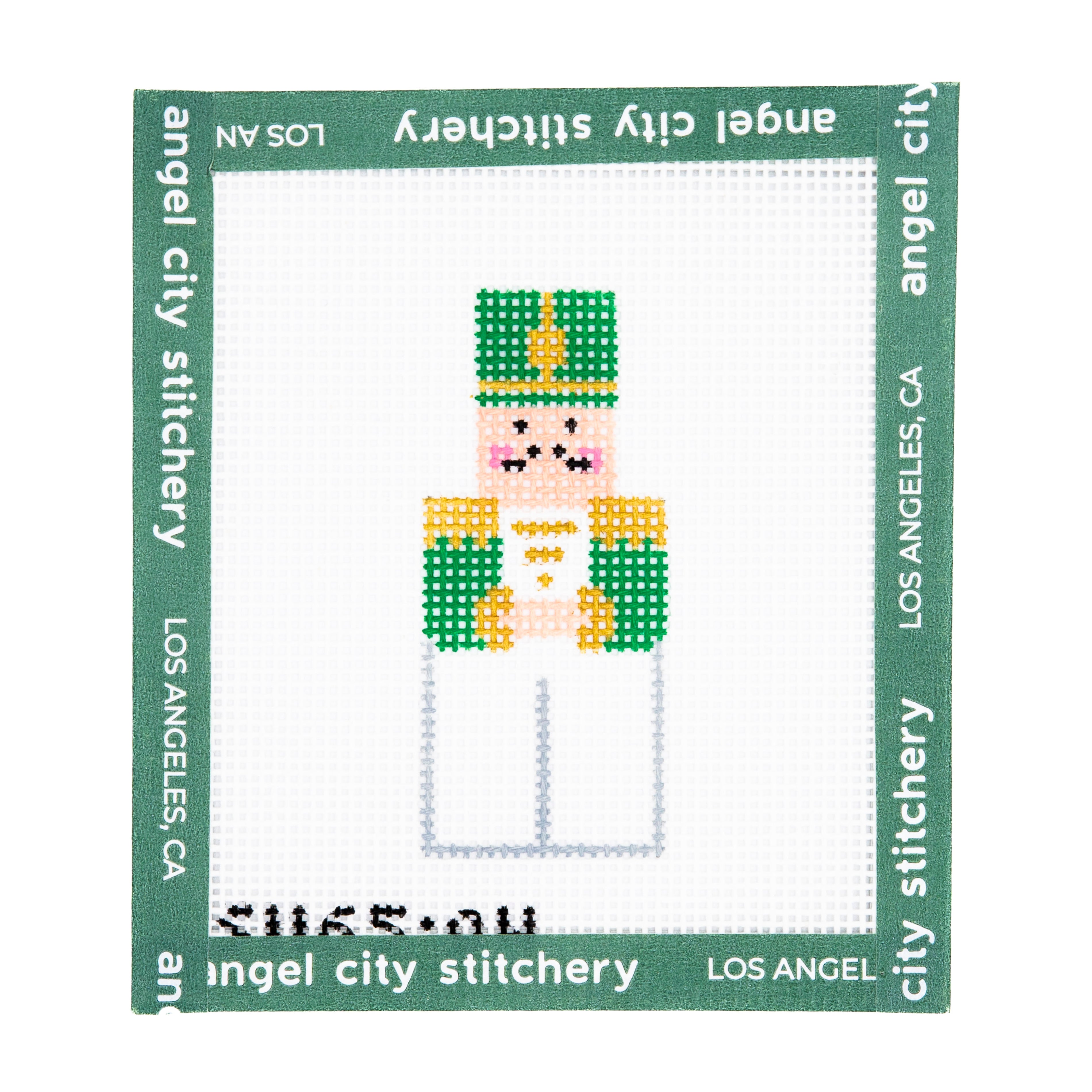 Green Nutcracker Angel