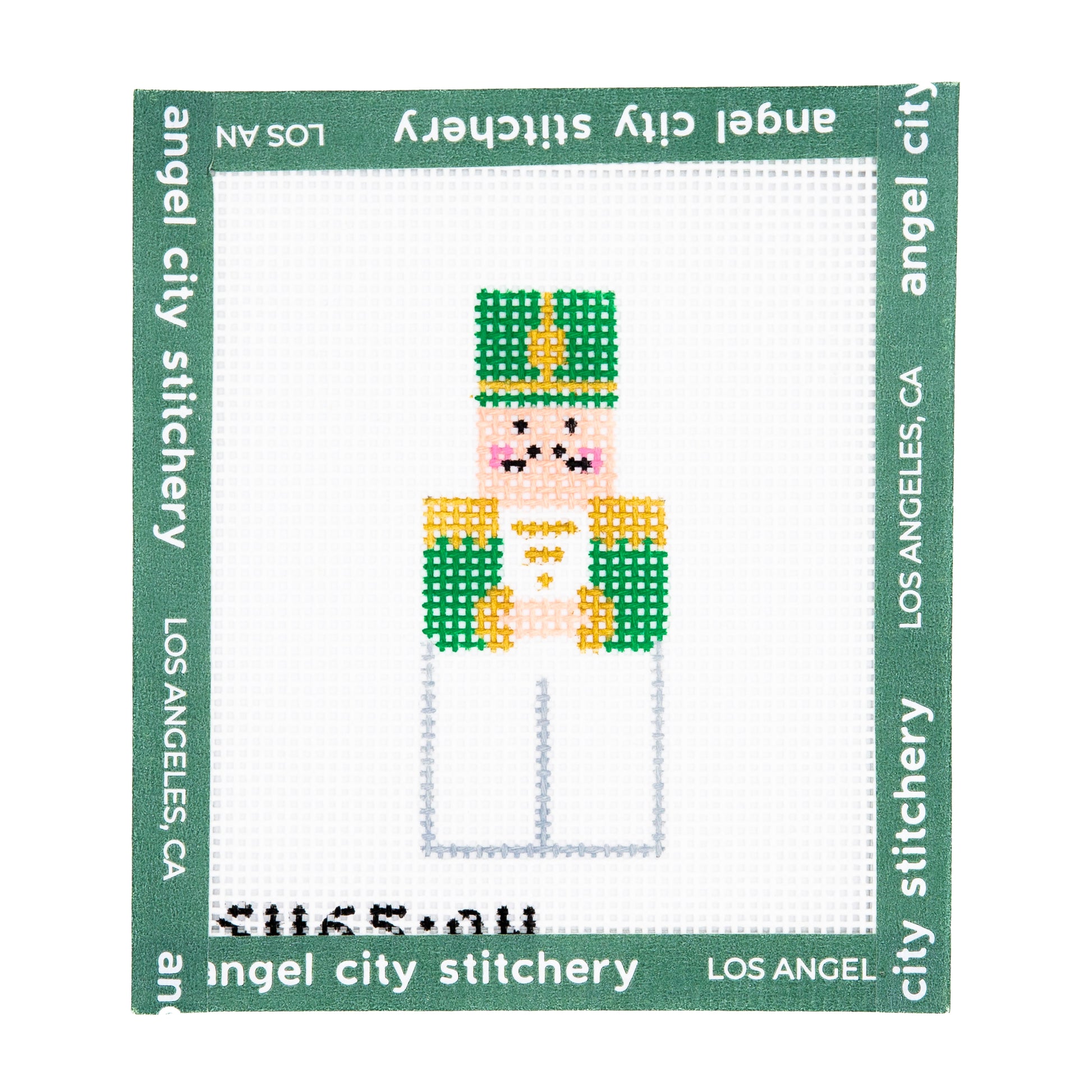 Green Nutcracker Angel