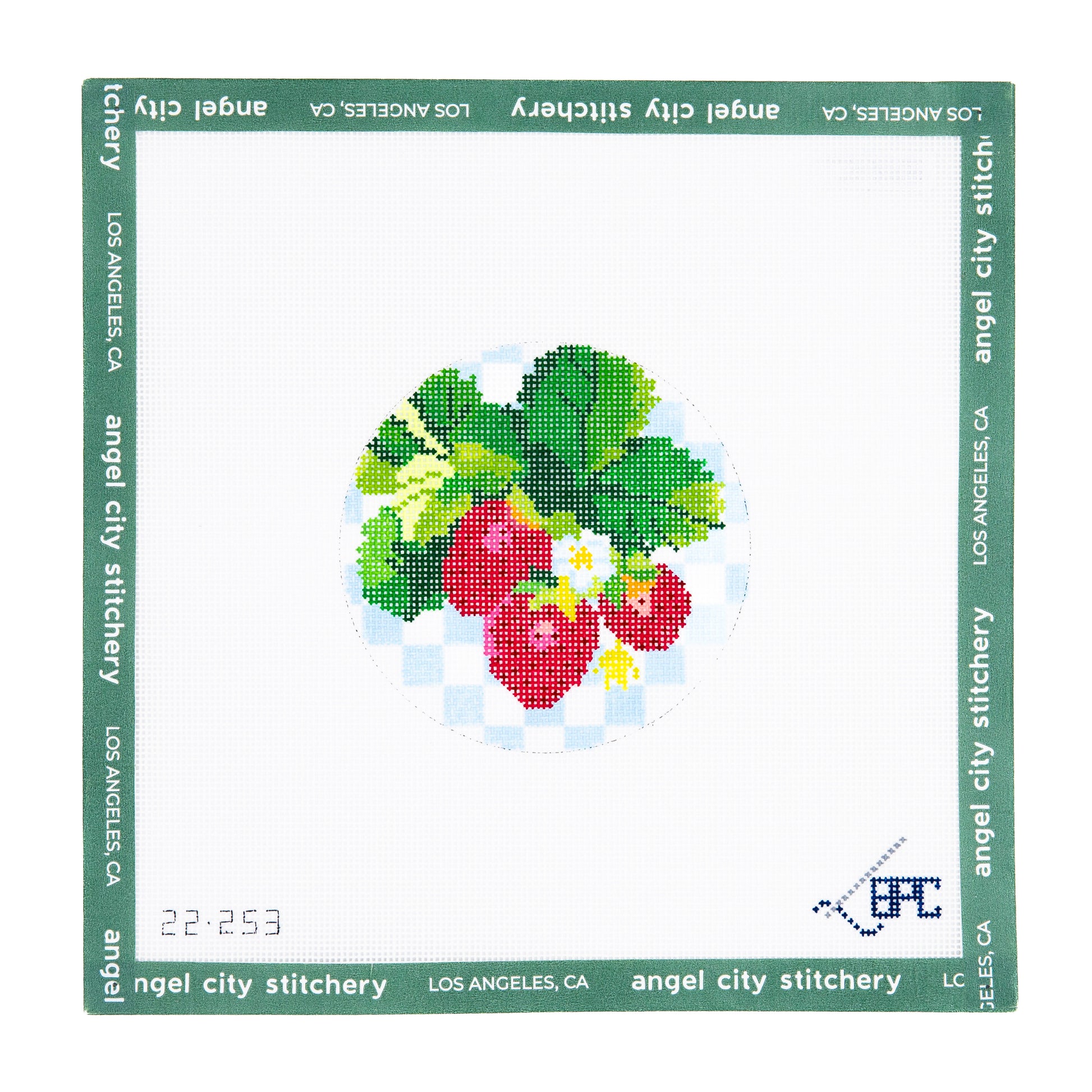 Strawberries 4" Round