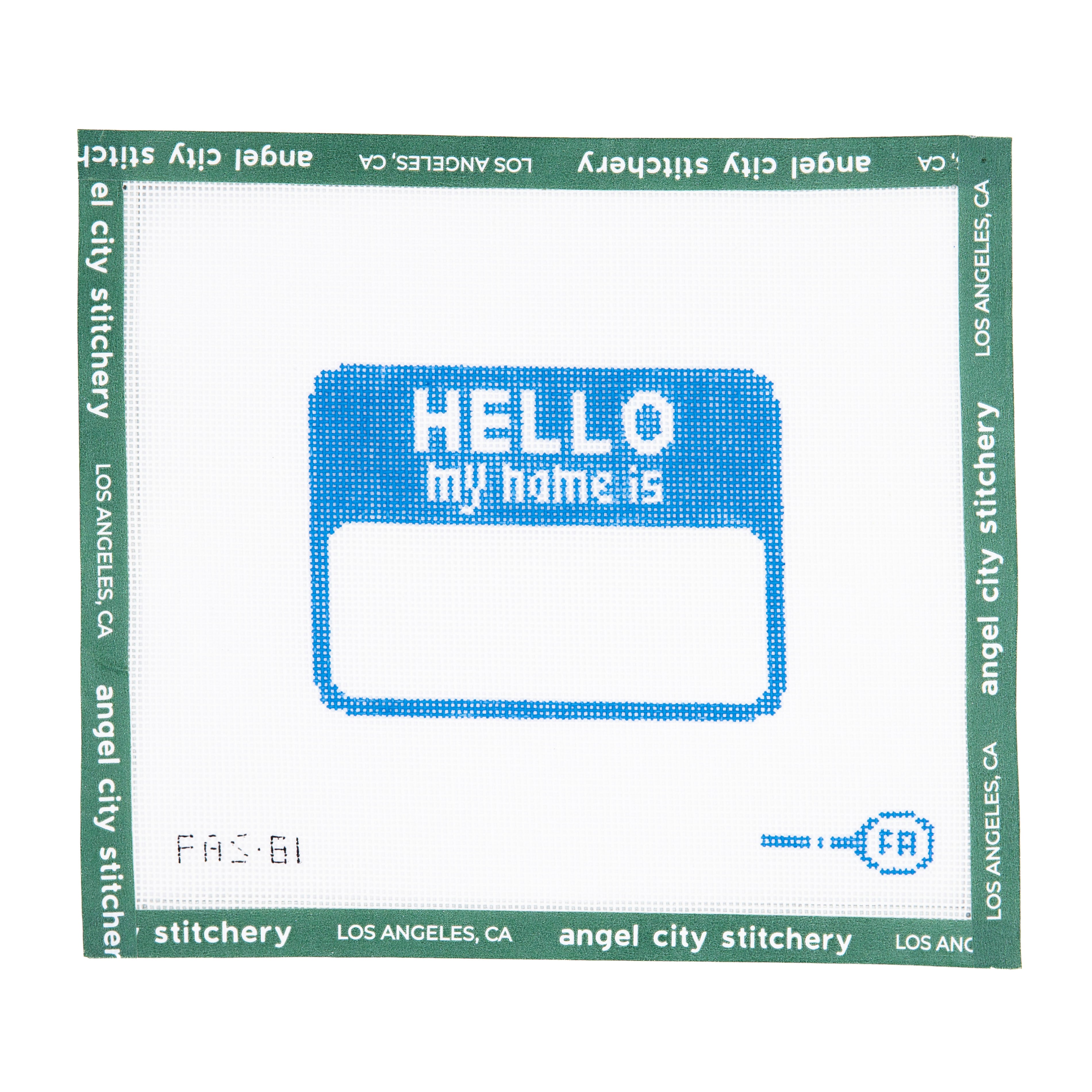 Hello My Name Is (Blue)