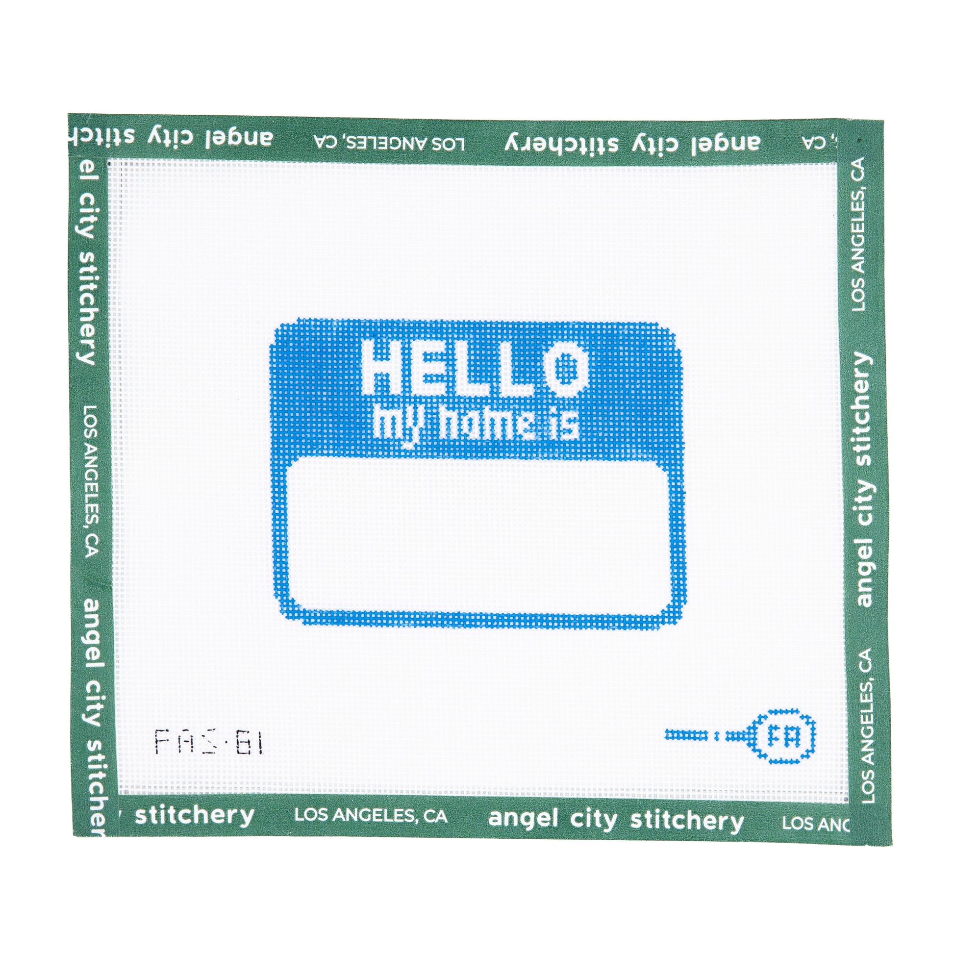 Hello My Name Is (Blue)