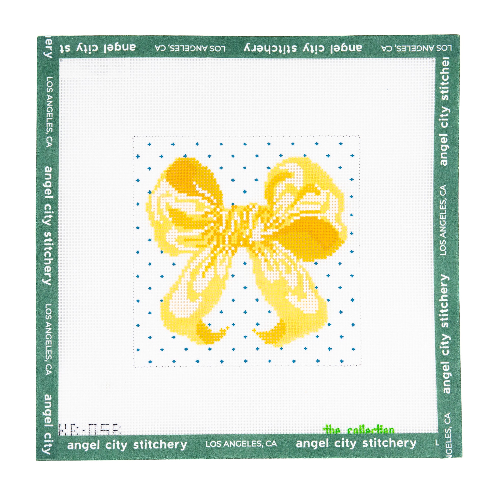 Yellow Bow- 5x5