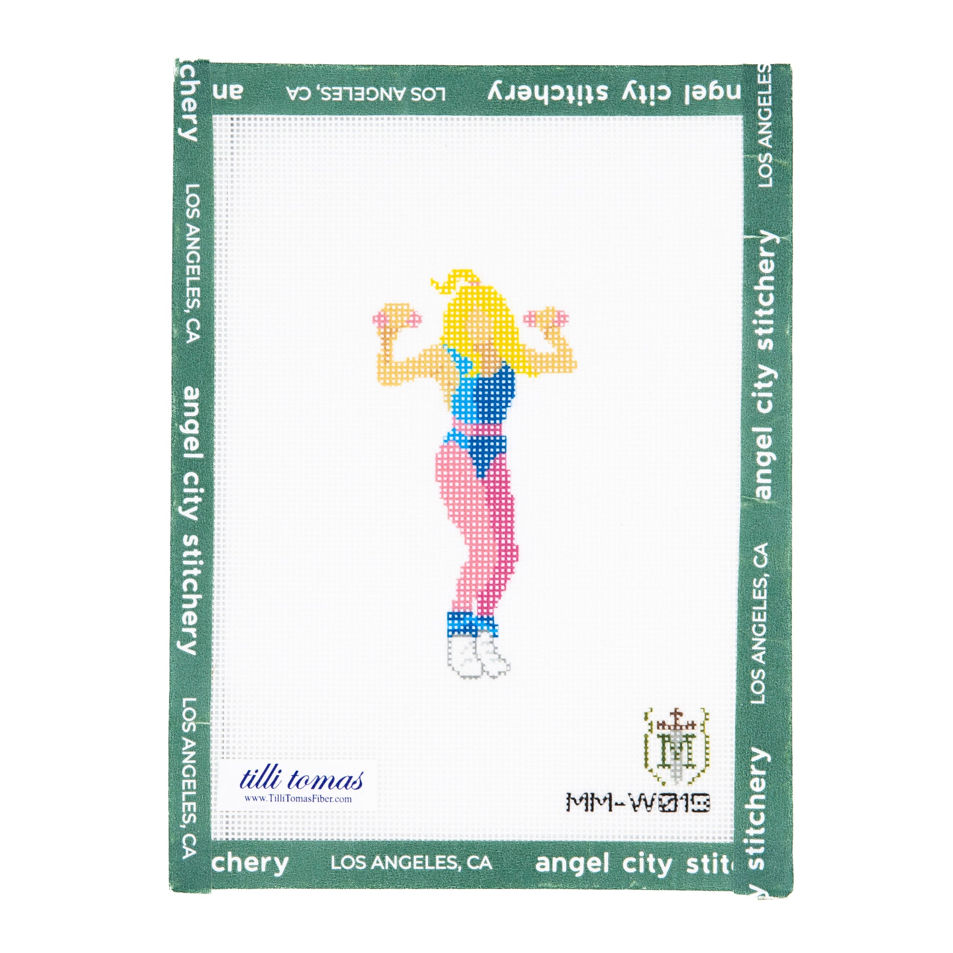 Aerobics Lady Blue