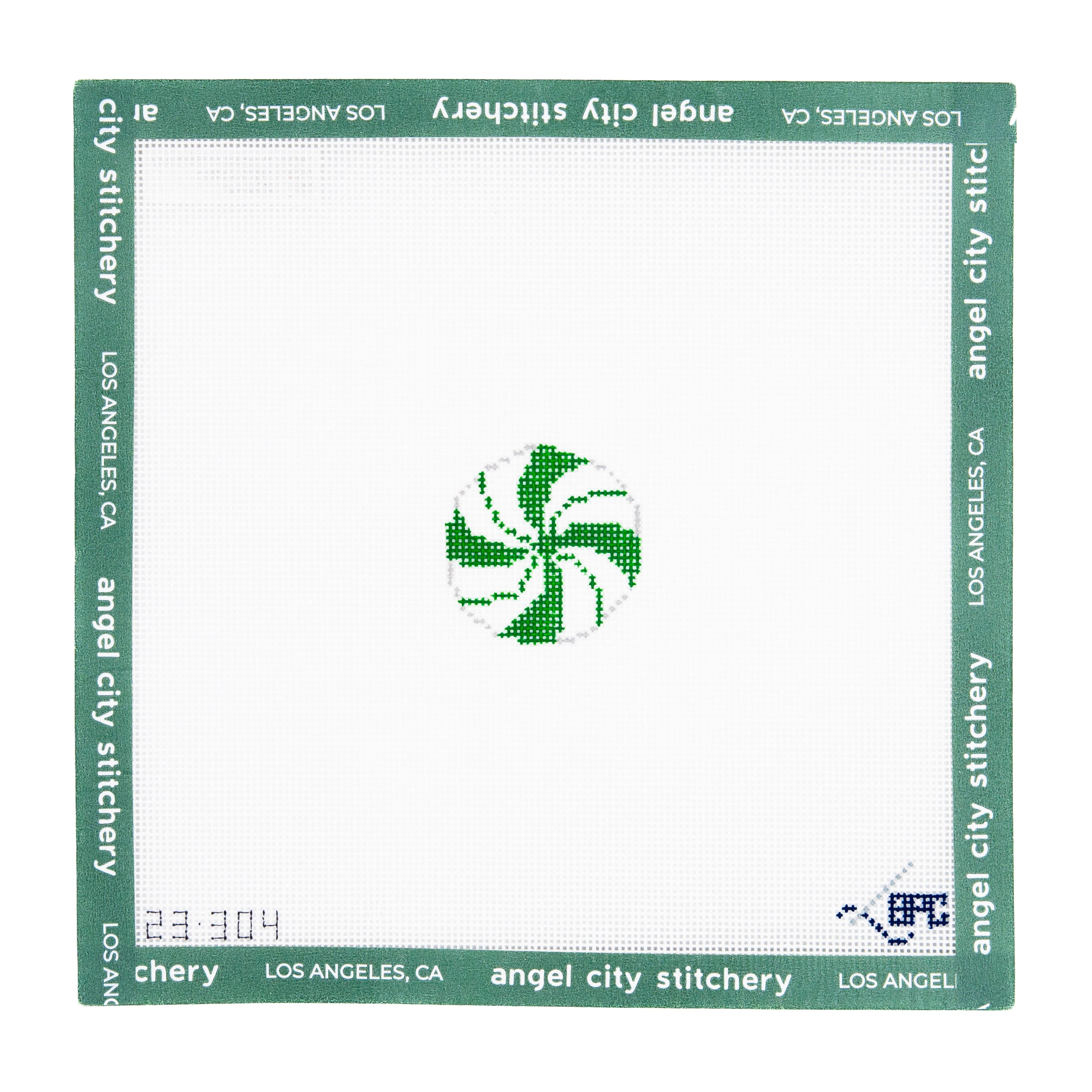 Micro Green Peppermint Circle