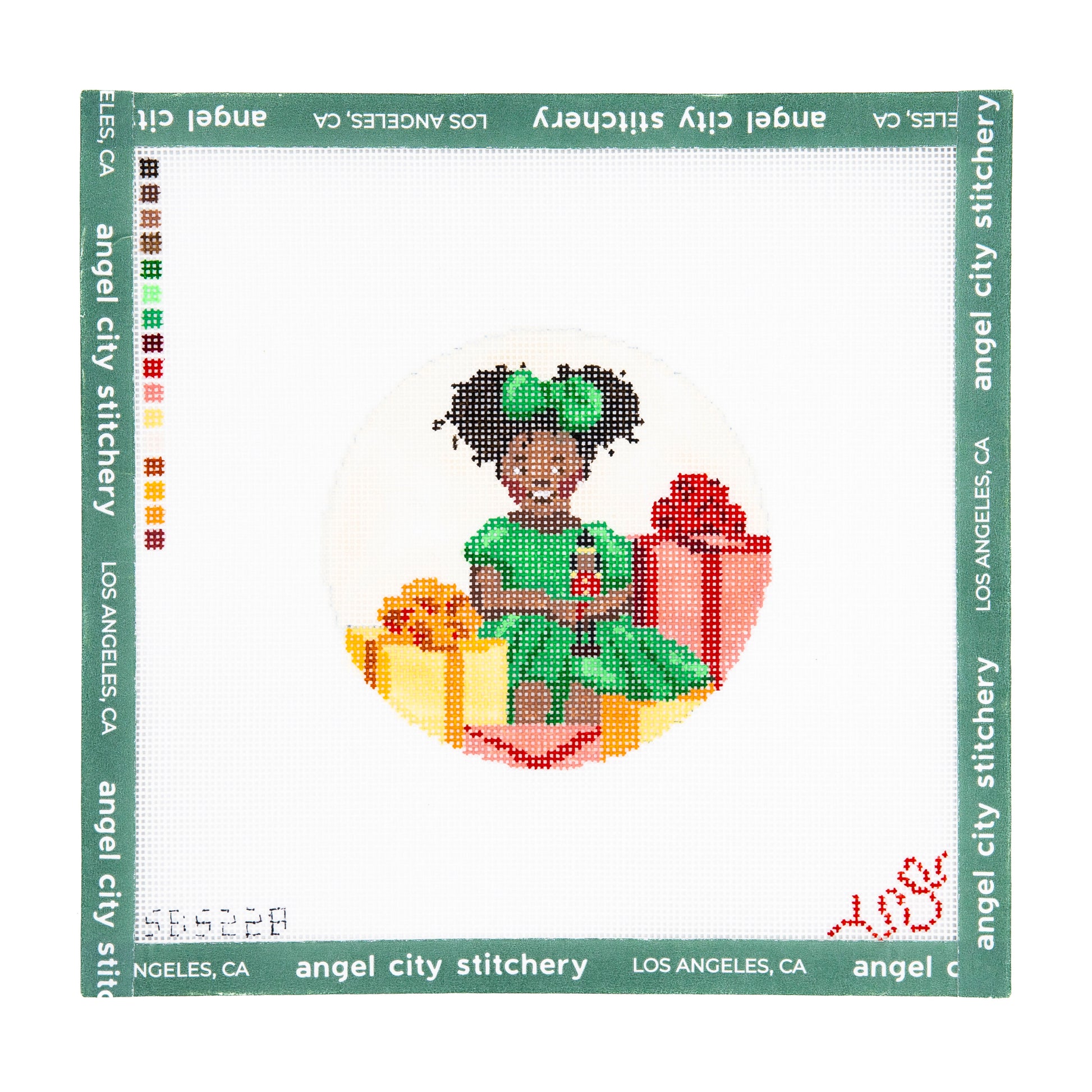 Girl with Nutcracker (Heritage Christmas Collection)