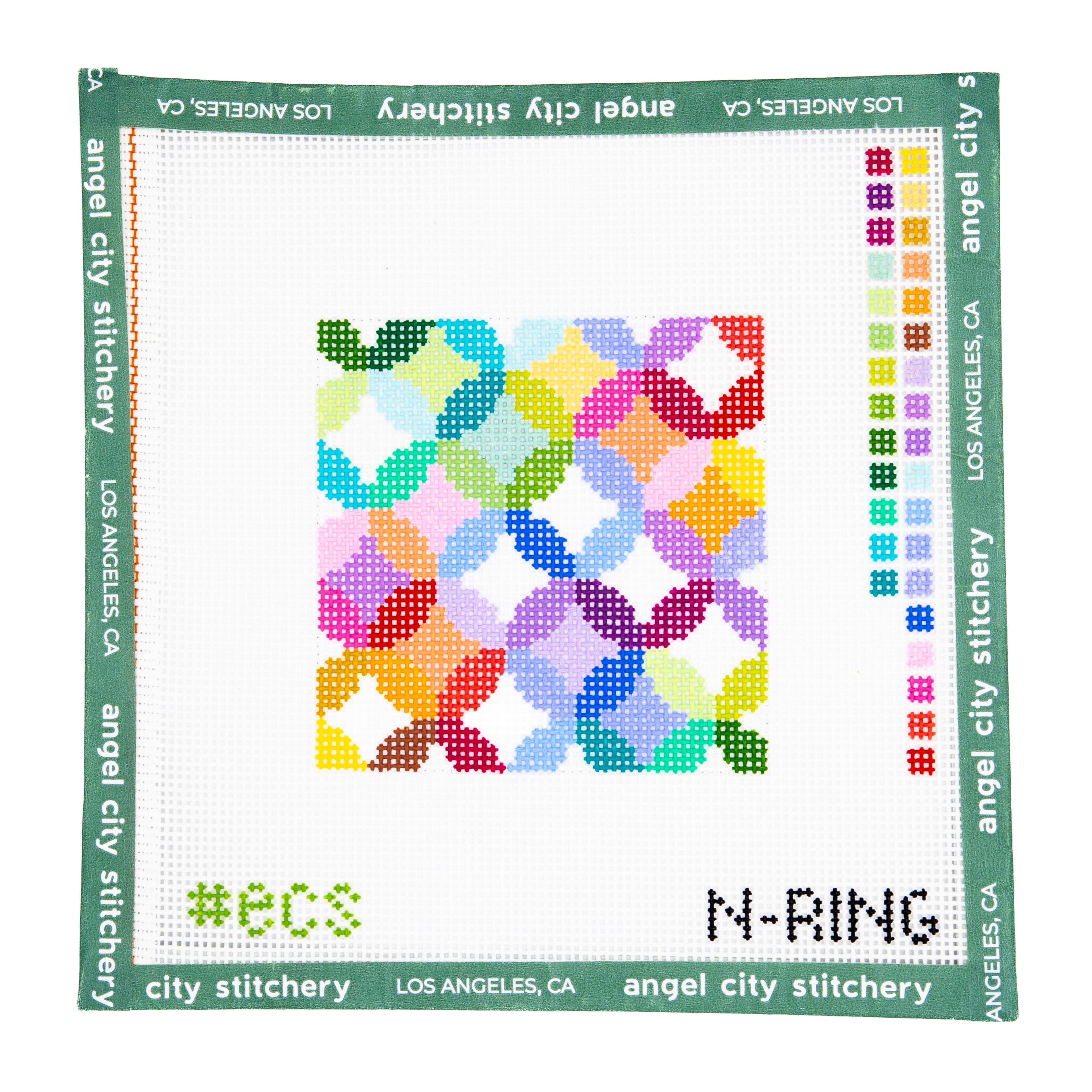 Quilt Ring 4" Coaster