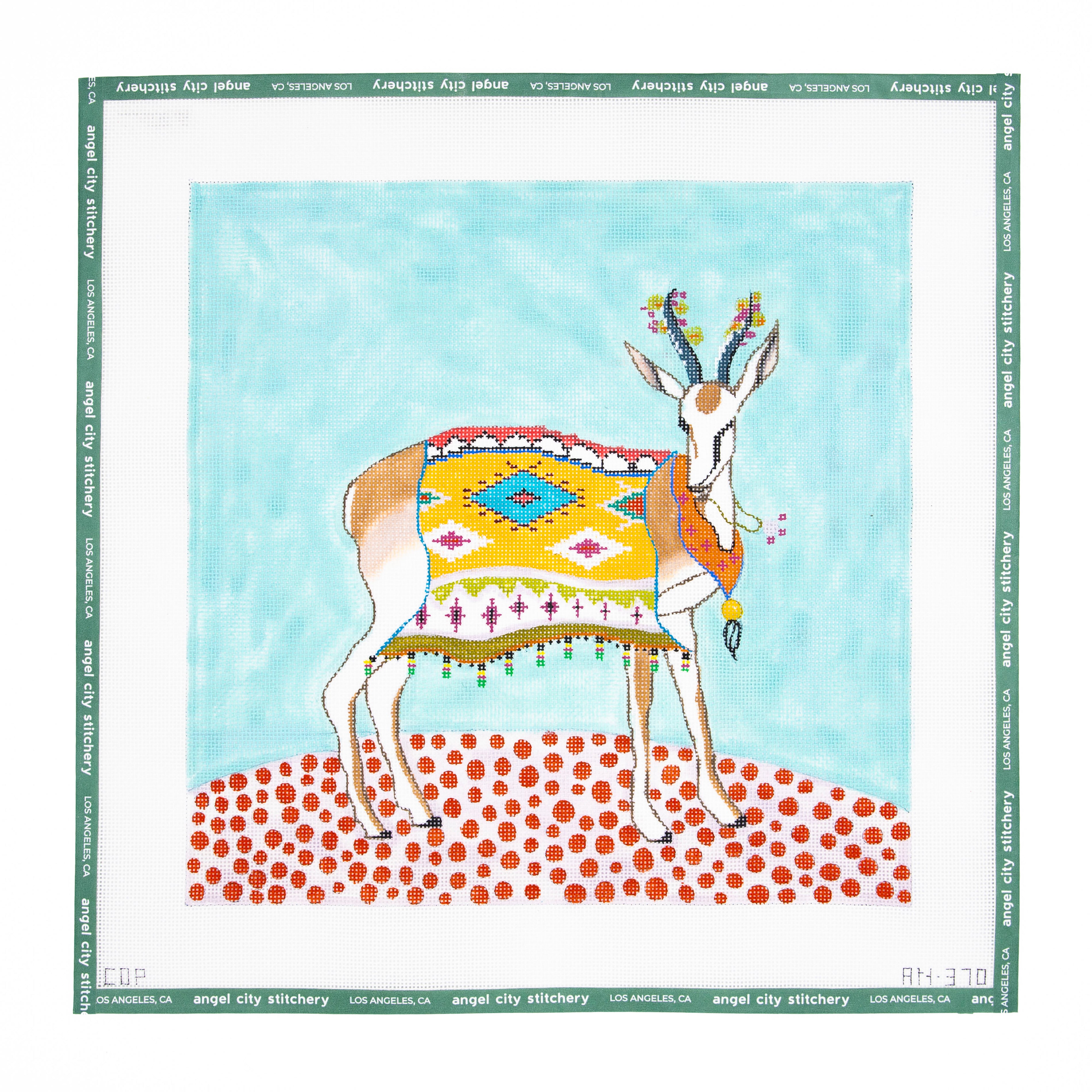 Antelope on Blue (AN370)