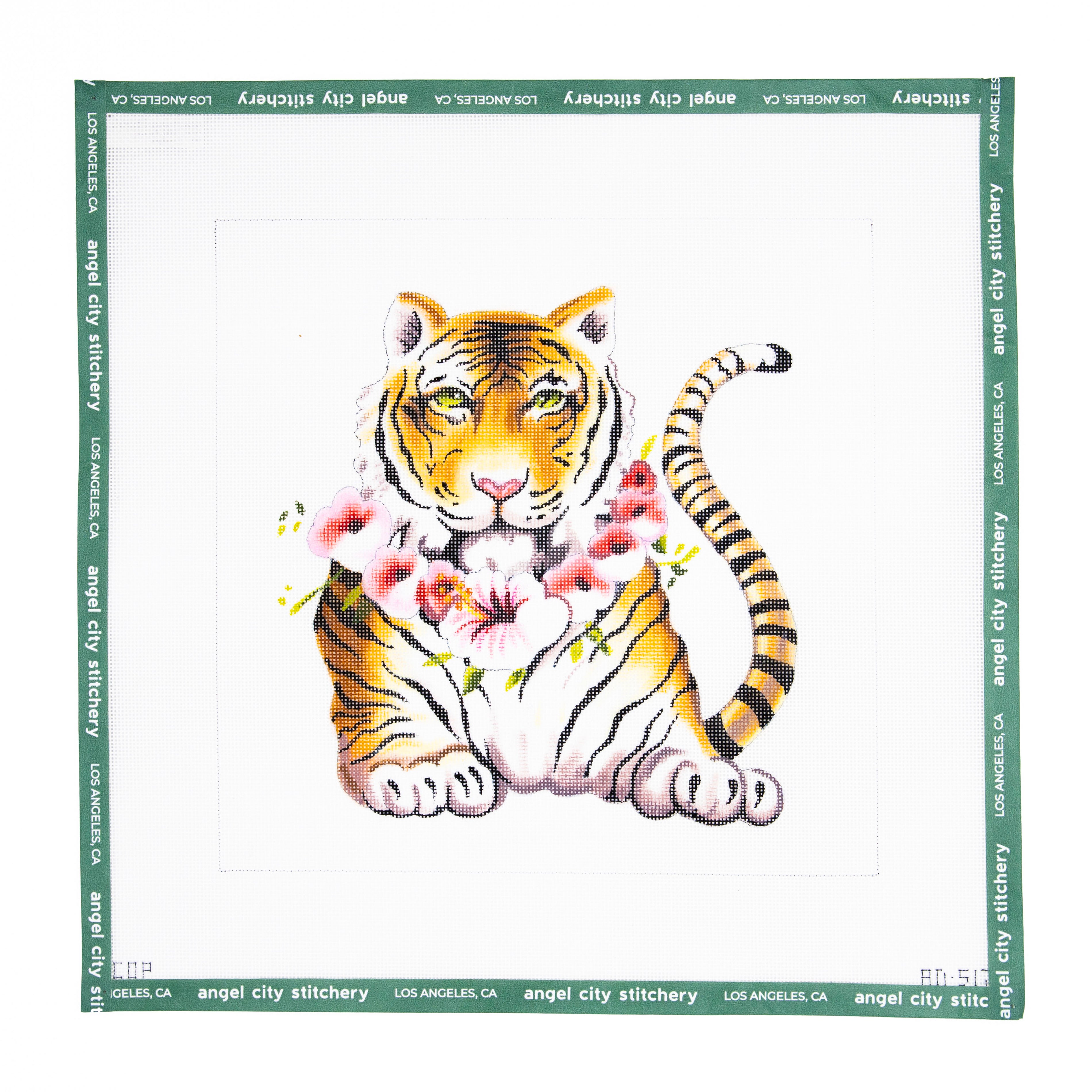 Tiger with Floral Collar (AN517)