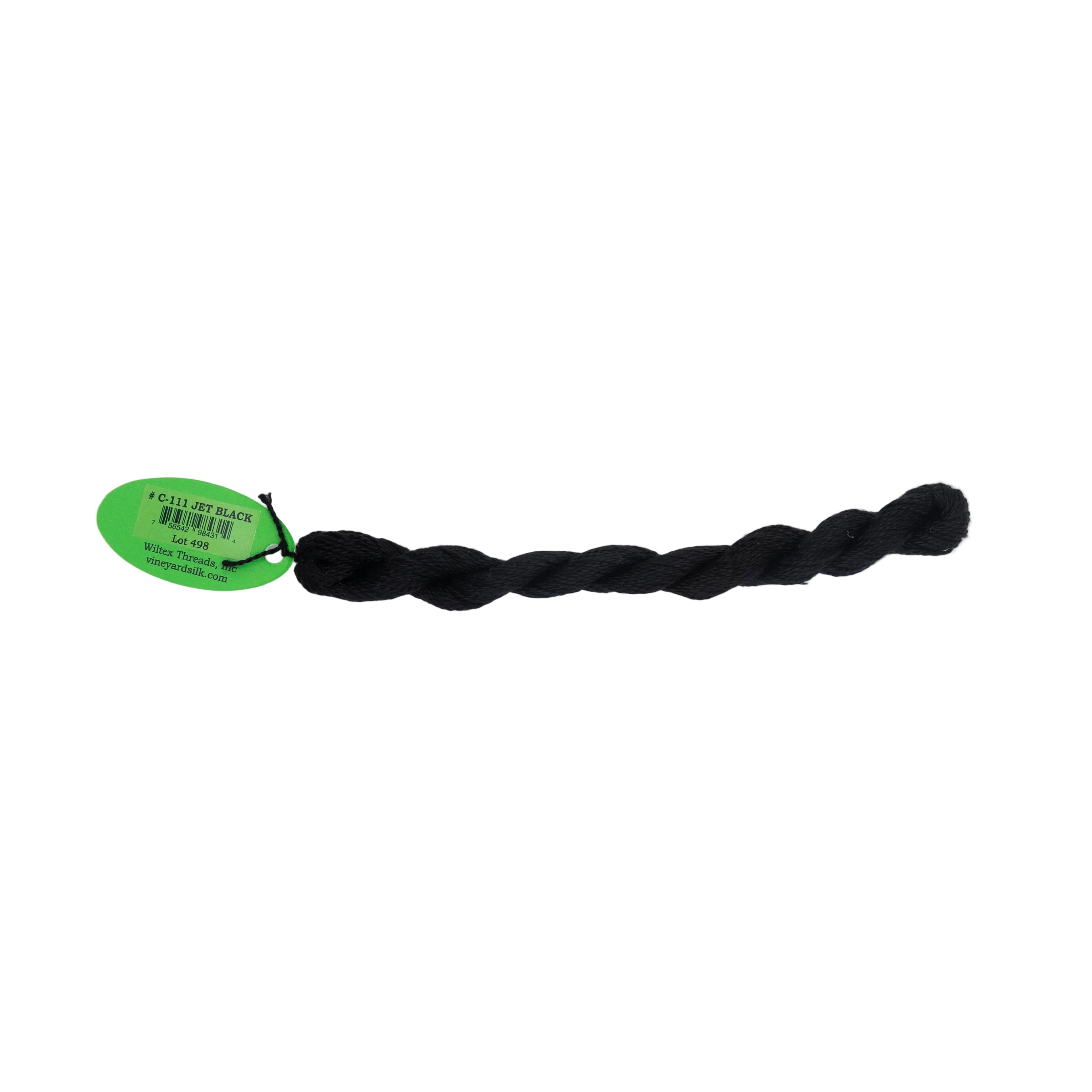 Vineyard Silk Skein C-111 Jet Black