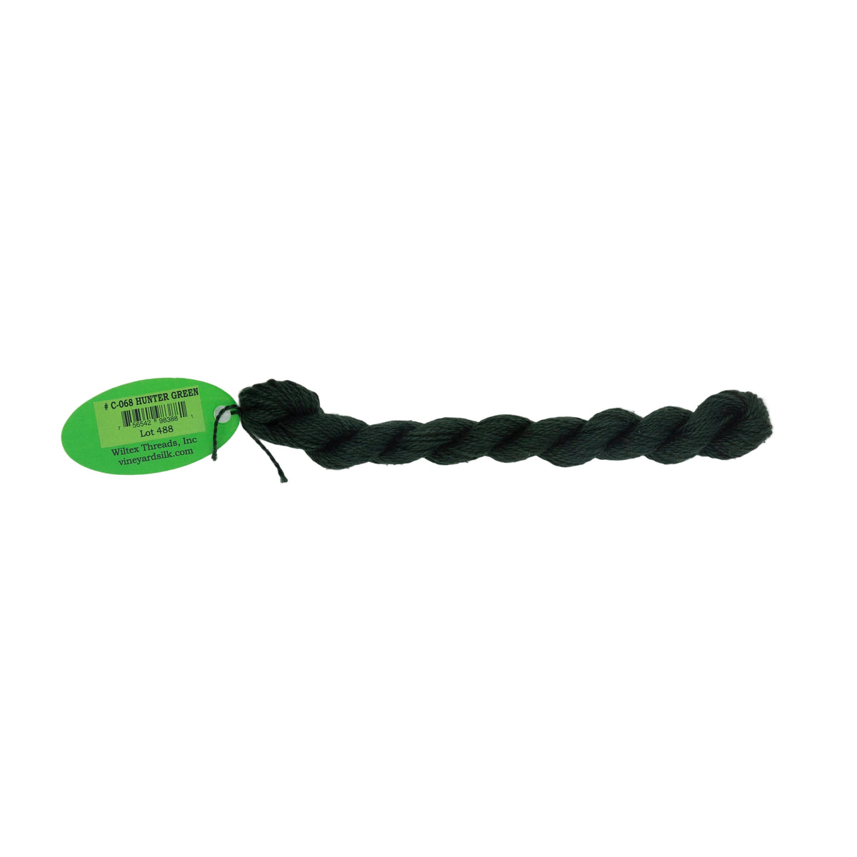 Vineyard Silk Skein C-068 Hunter Green