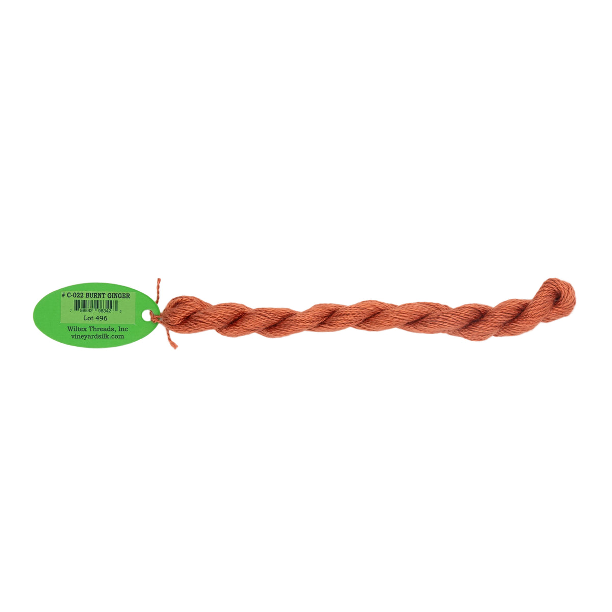 Vineyard Silk Skein C-022 Burnt Ginger