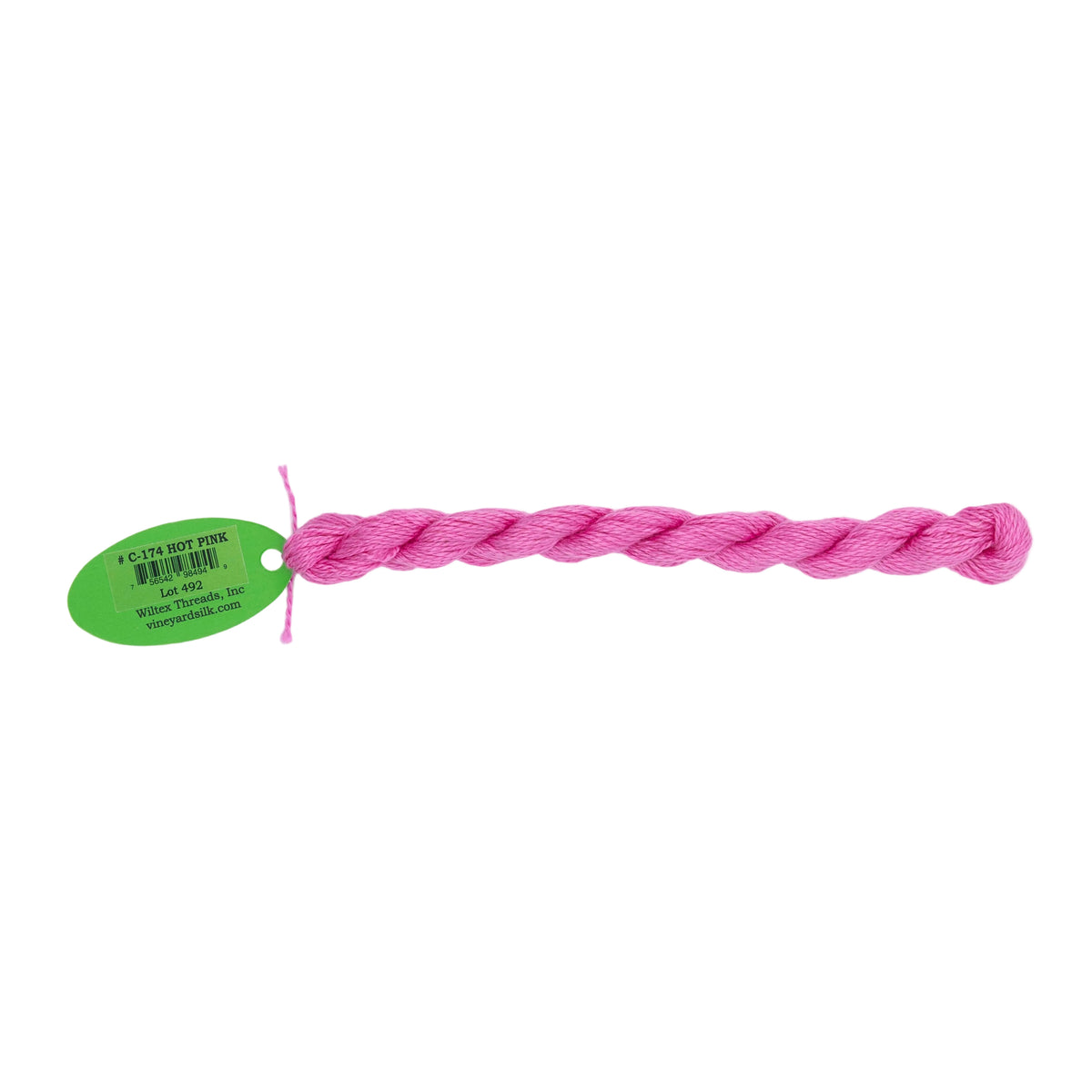 Vineyard Silk Skein C-174 Hot Pink