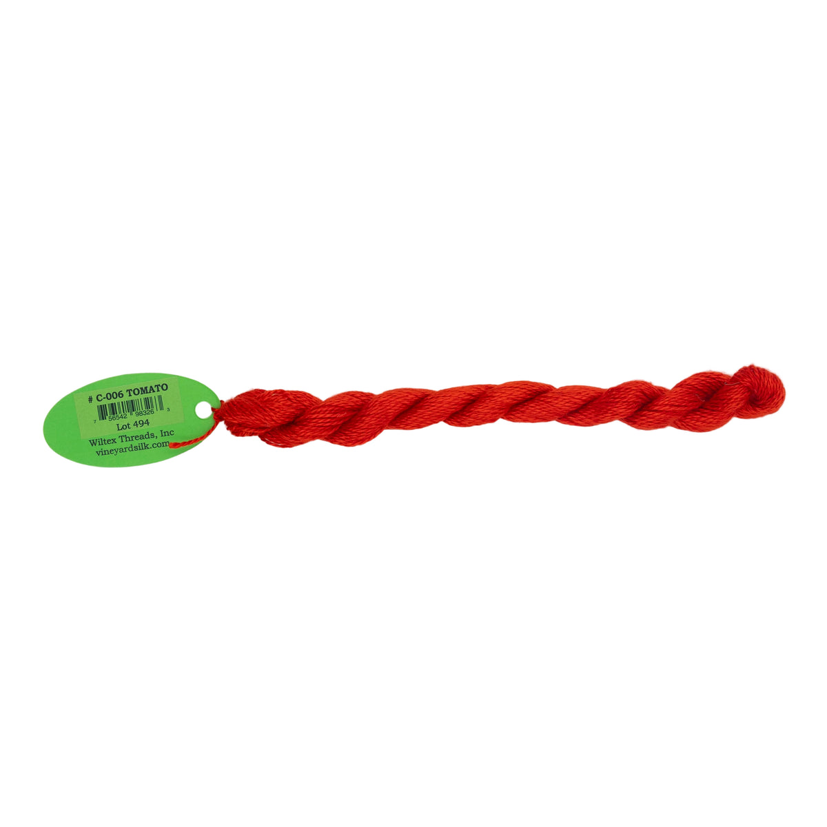 Vineyard Silk Skein C-006 Tomato