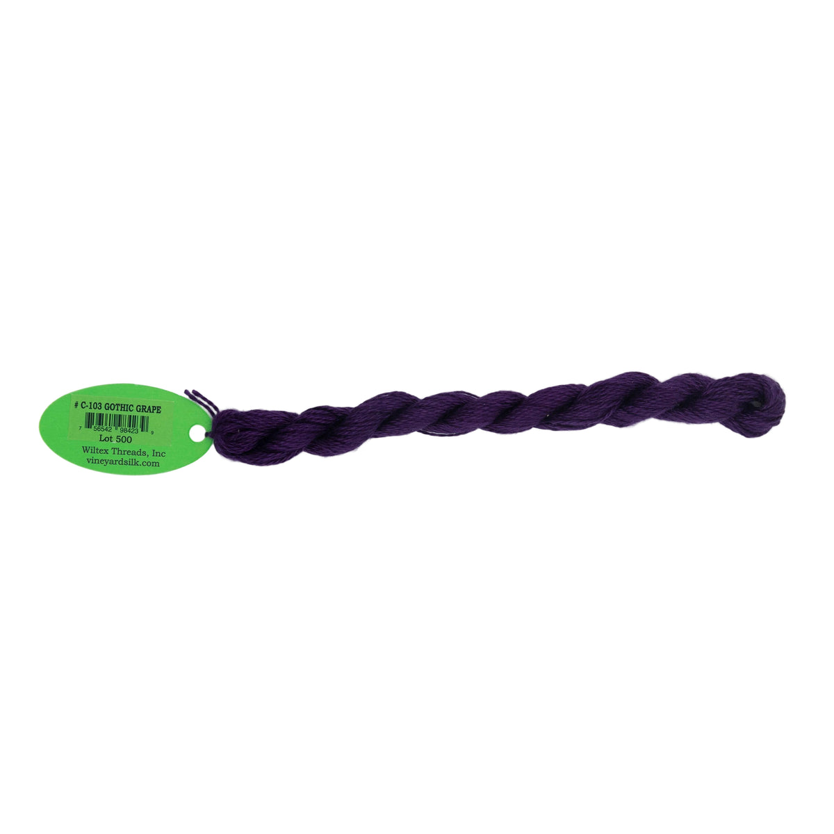 Vineyard Silk Skein C-103 Gothic Grape