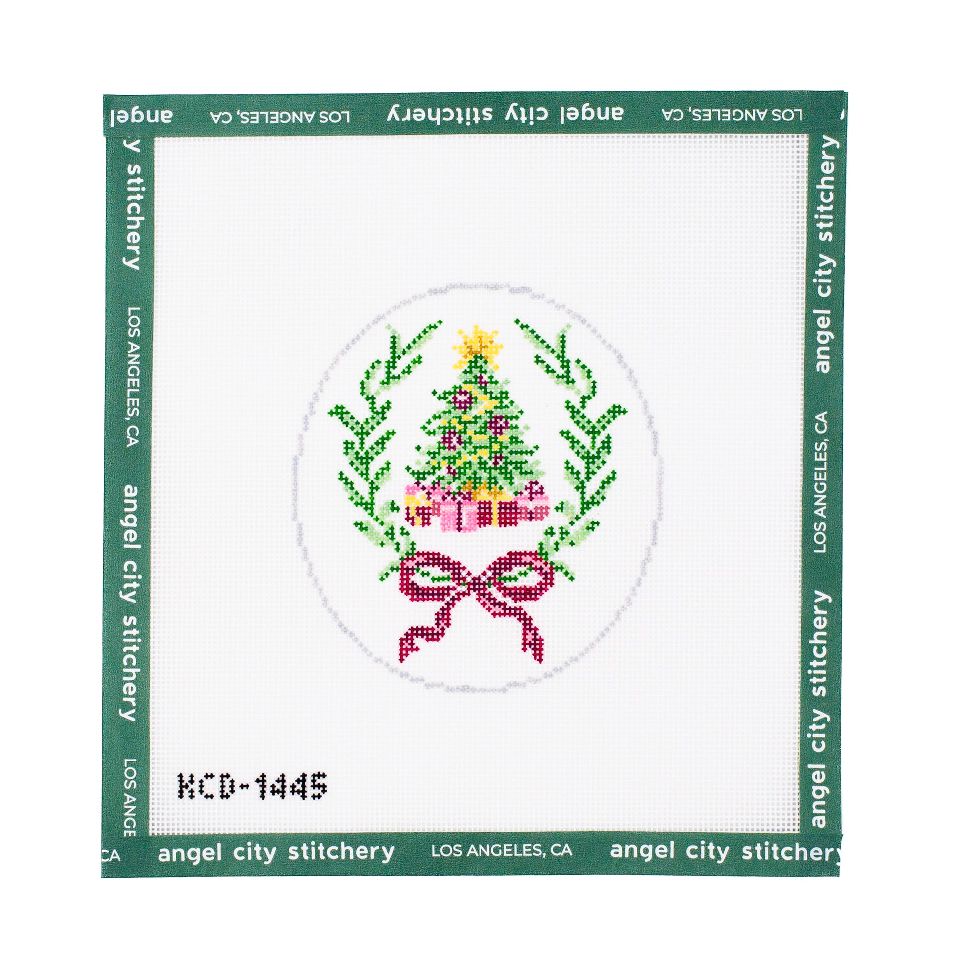 Christmas Tree Oval Ornament