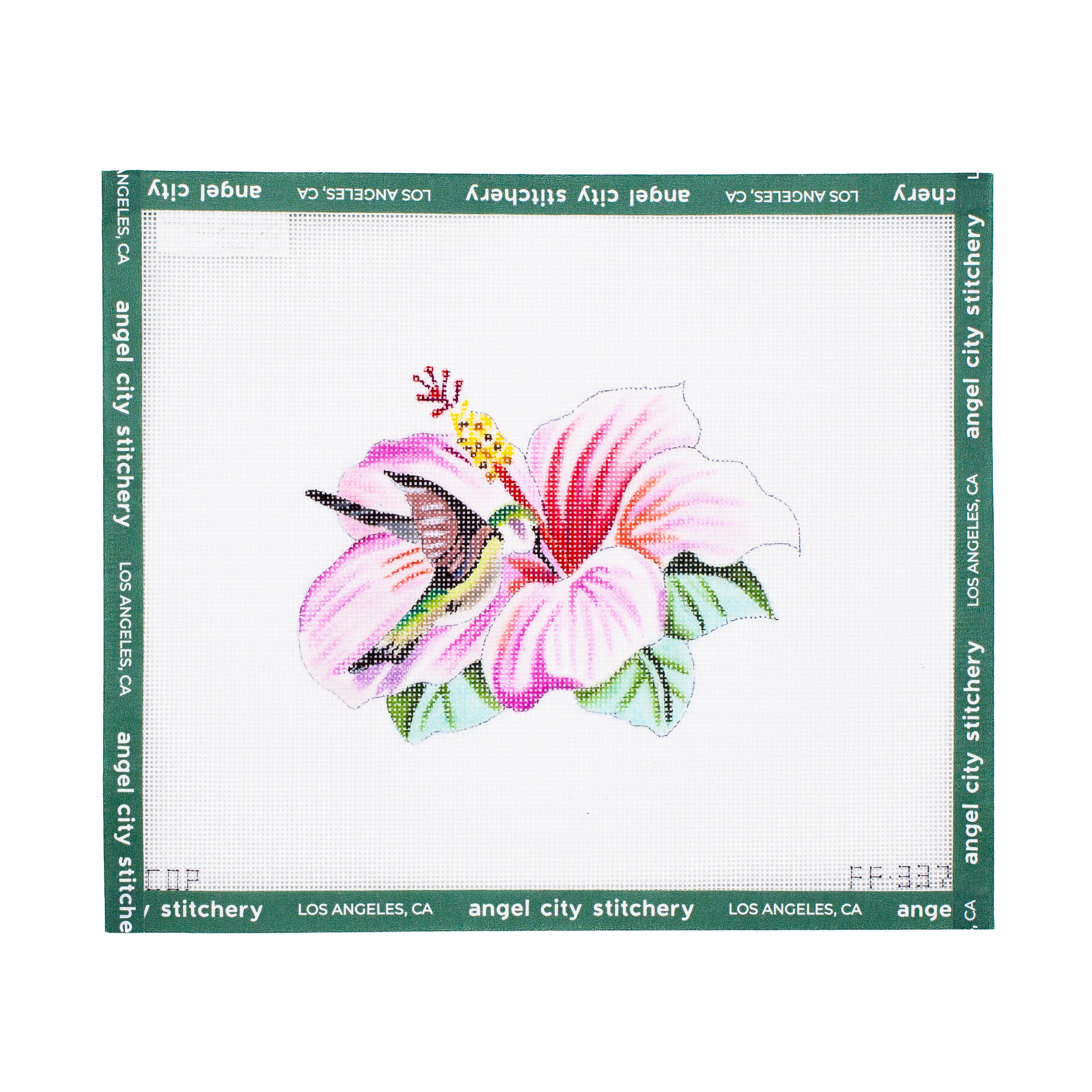 Hibiscus and Hummingbird (FF337)