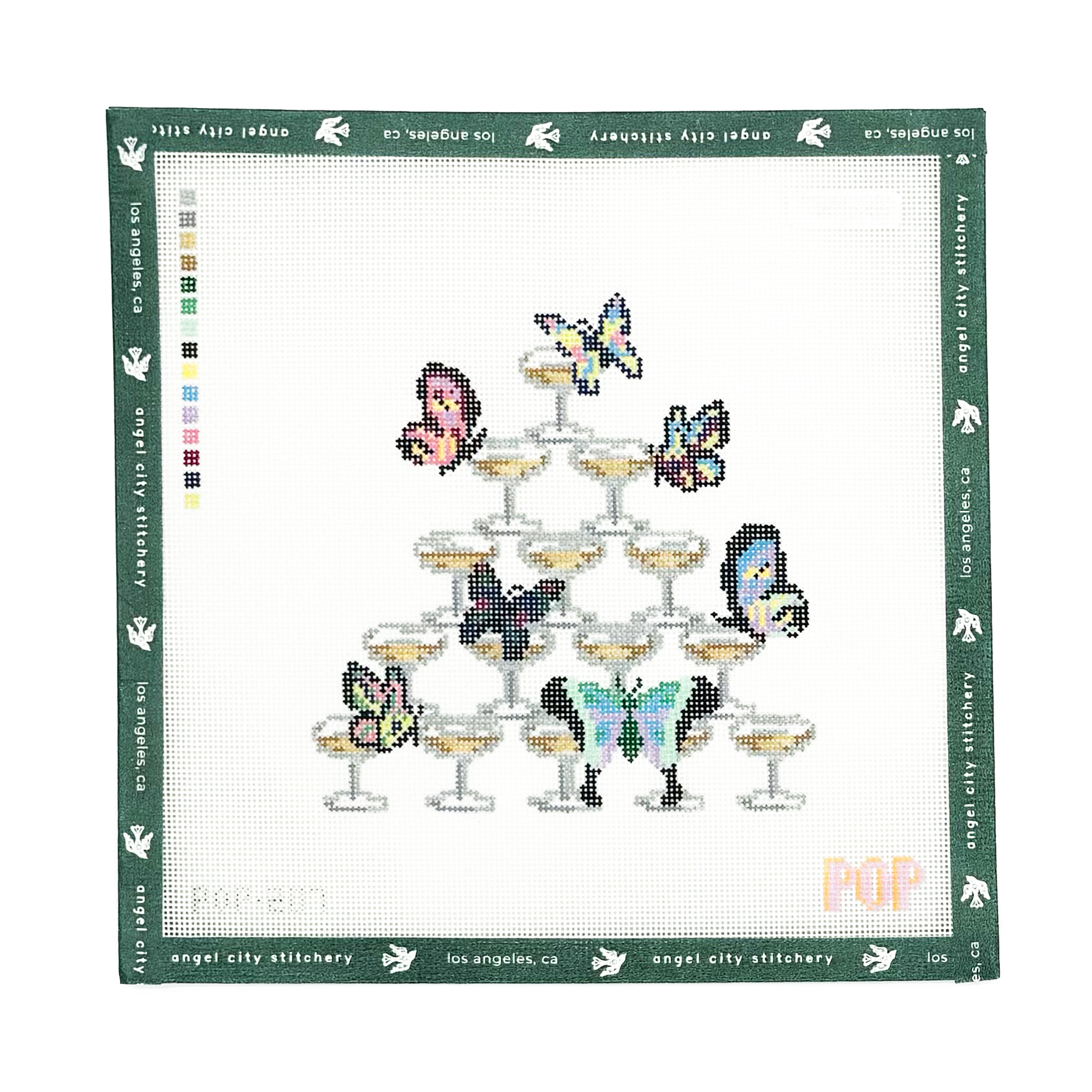 Champagne Tower Butterflies