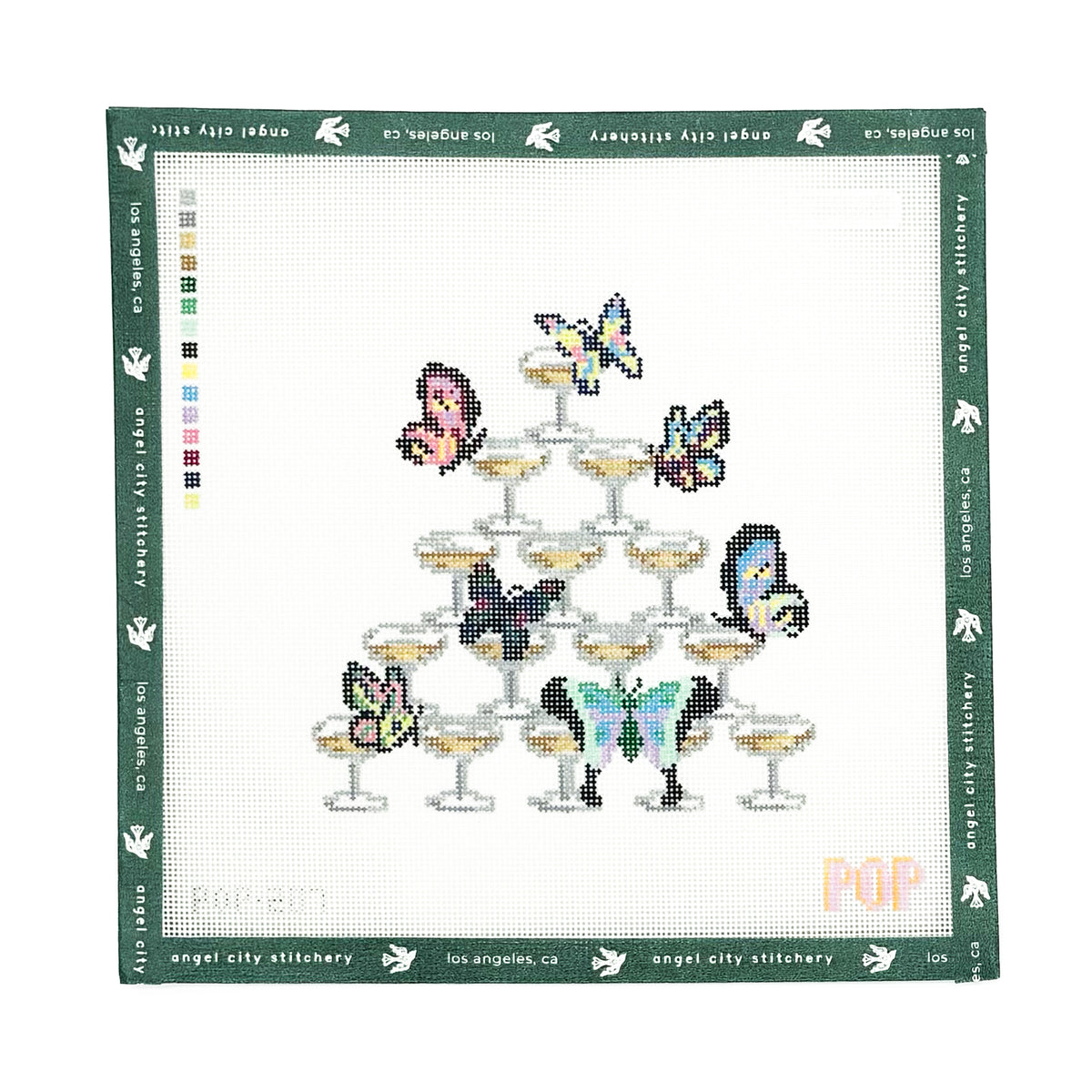 Champagne Tower Butterflies