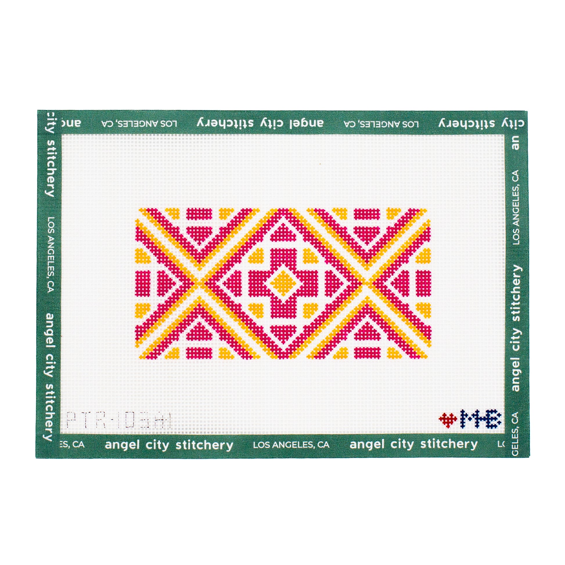 Medallion Tile 6X3 (Pink Golden)