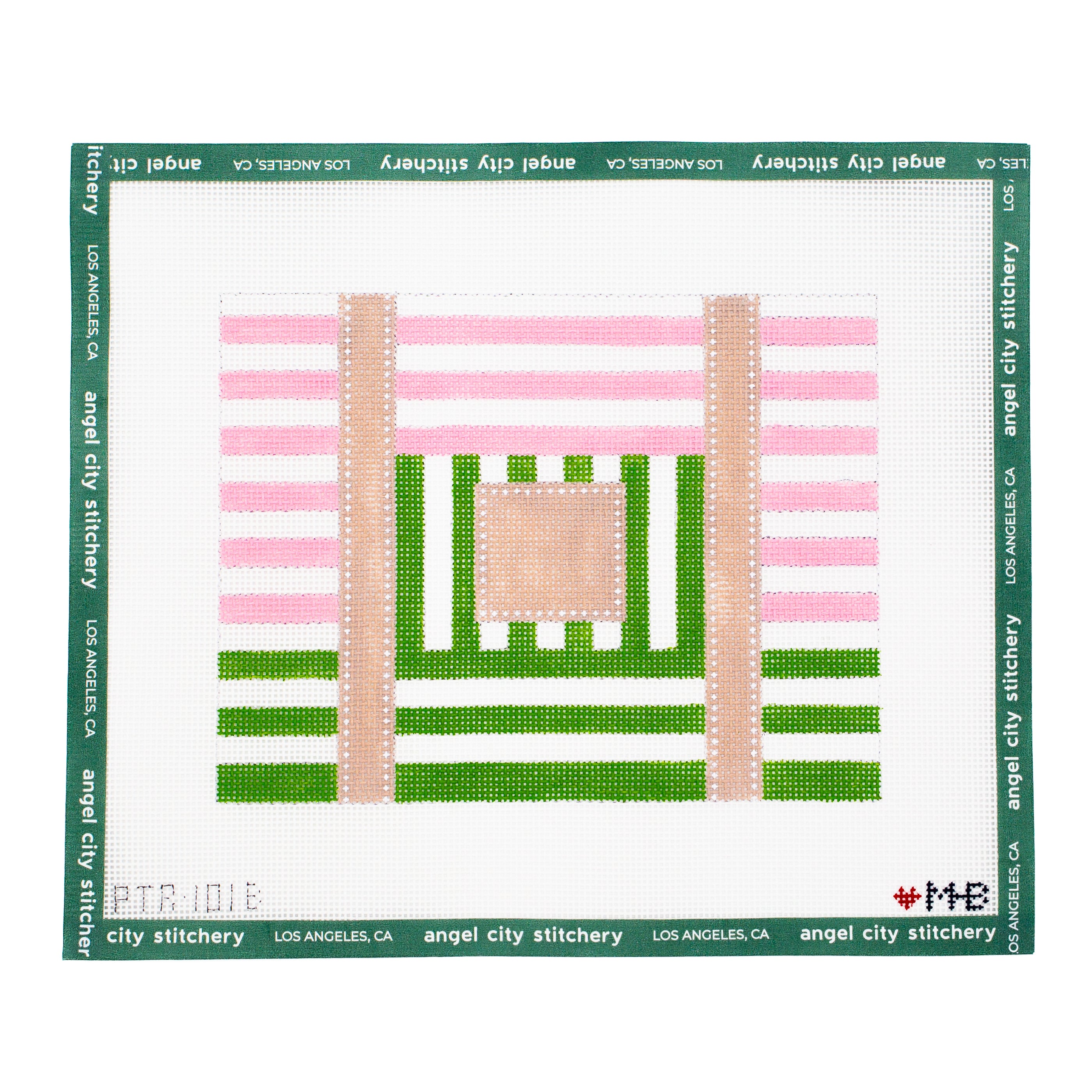 Multi Stripe Tote (Blossom Stem)