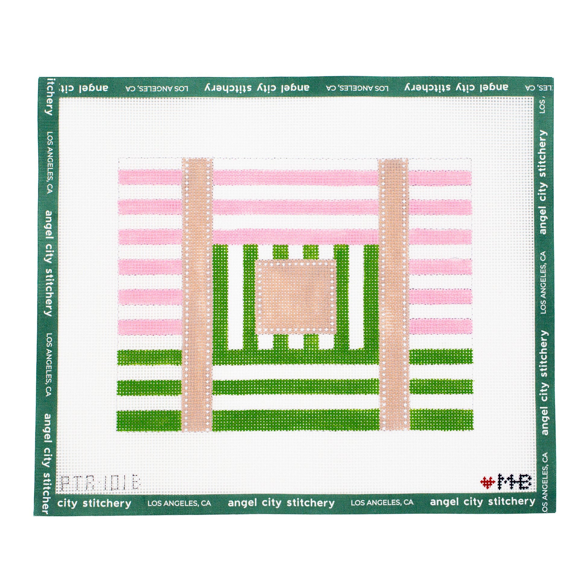 Multi Stripe Tote (Blossom Stem)