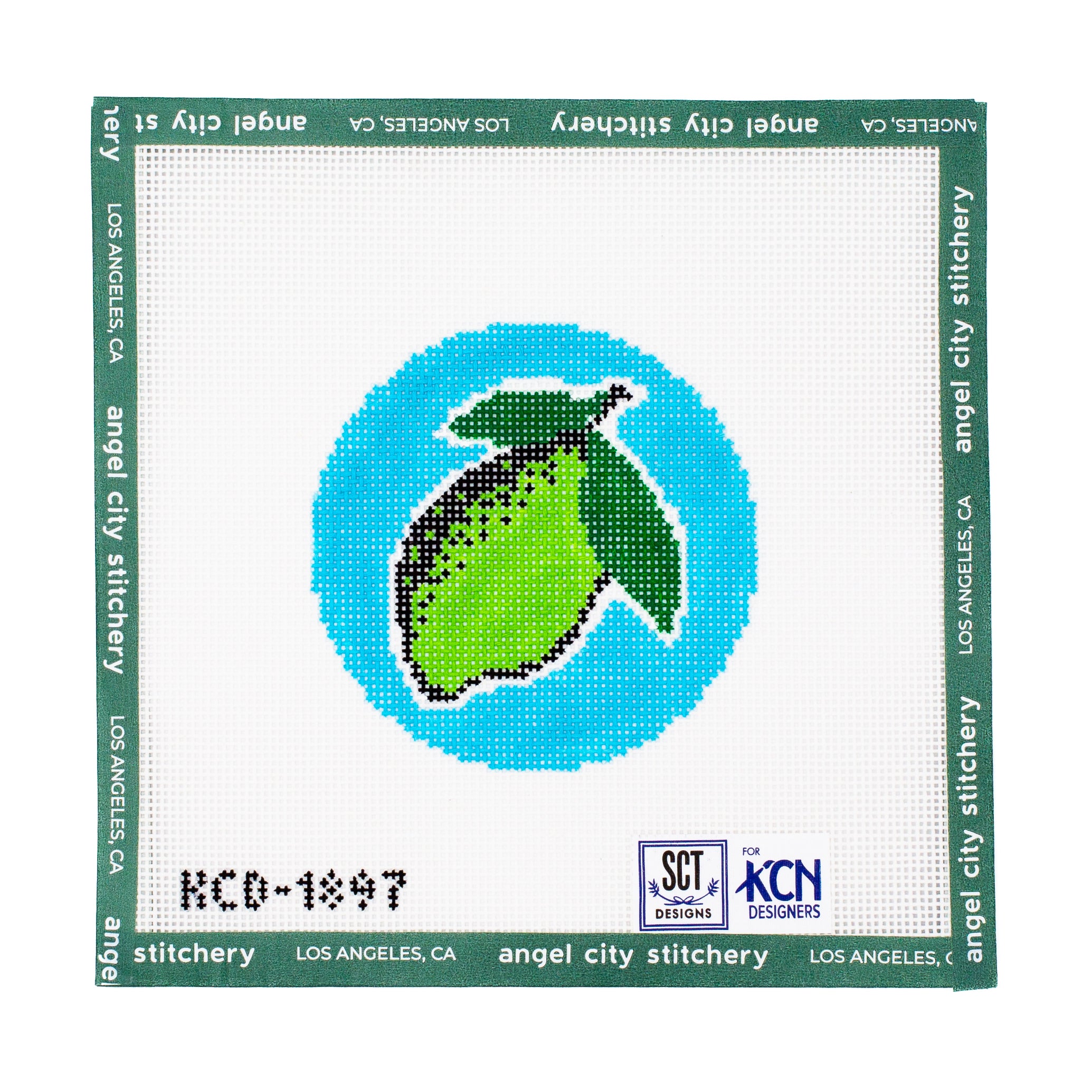 Pop Art Lime Round