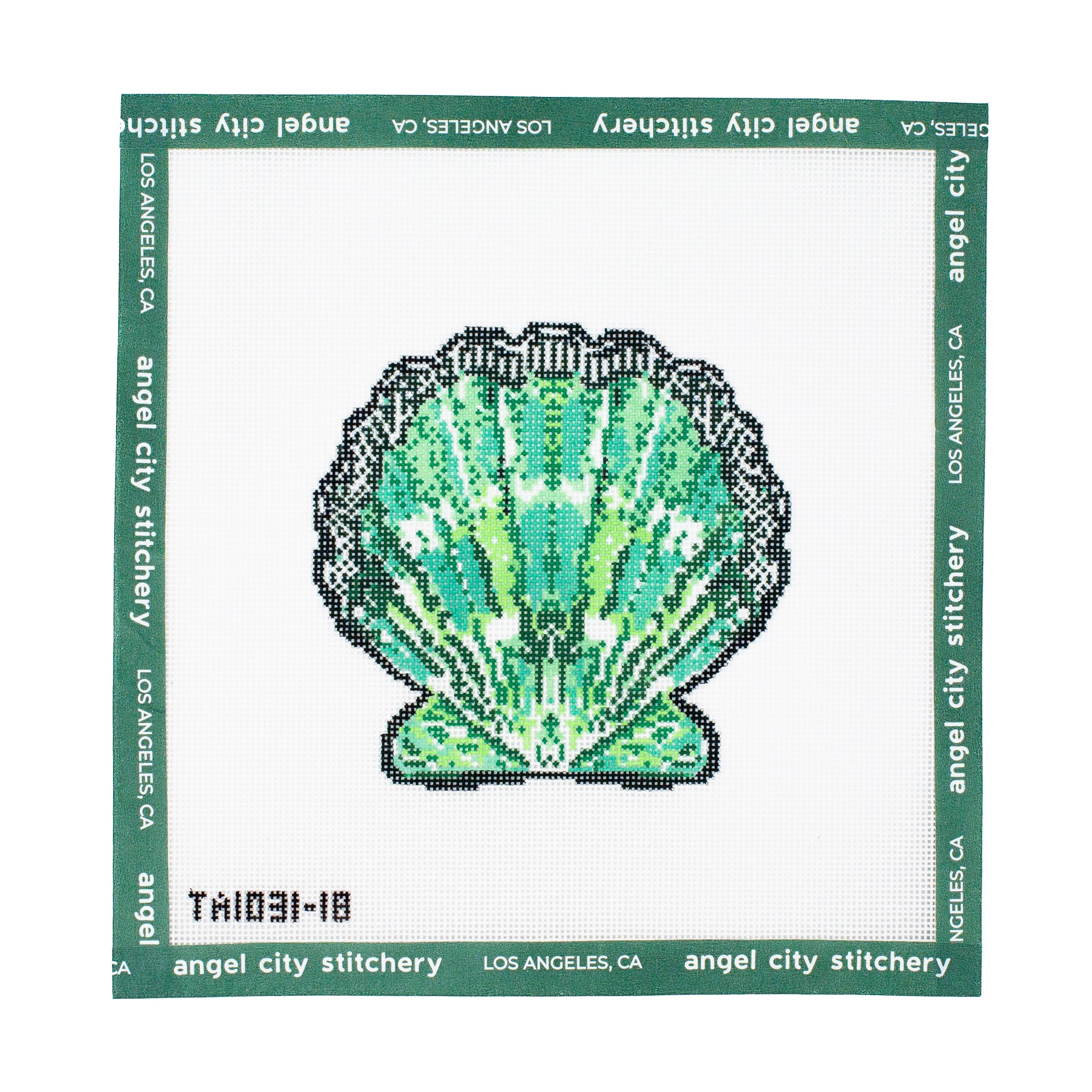 Scallop Ornament (Green)