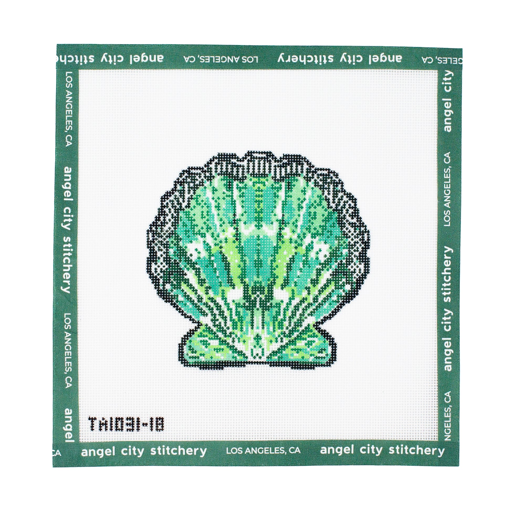 Scallop Ornament (Green)