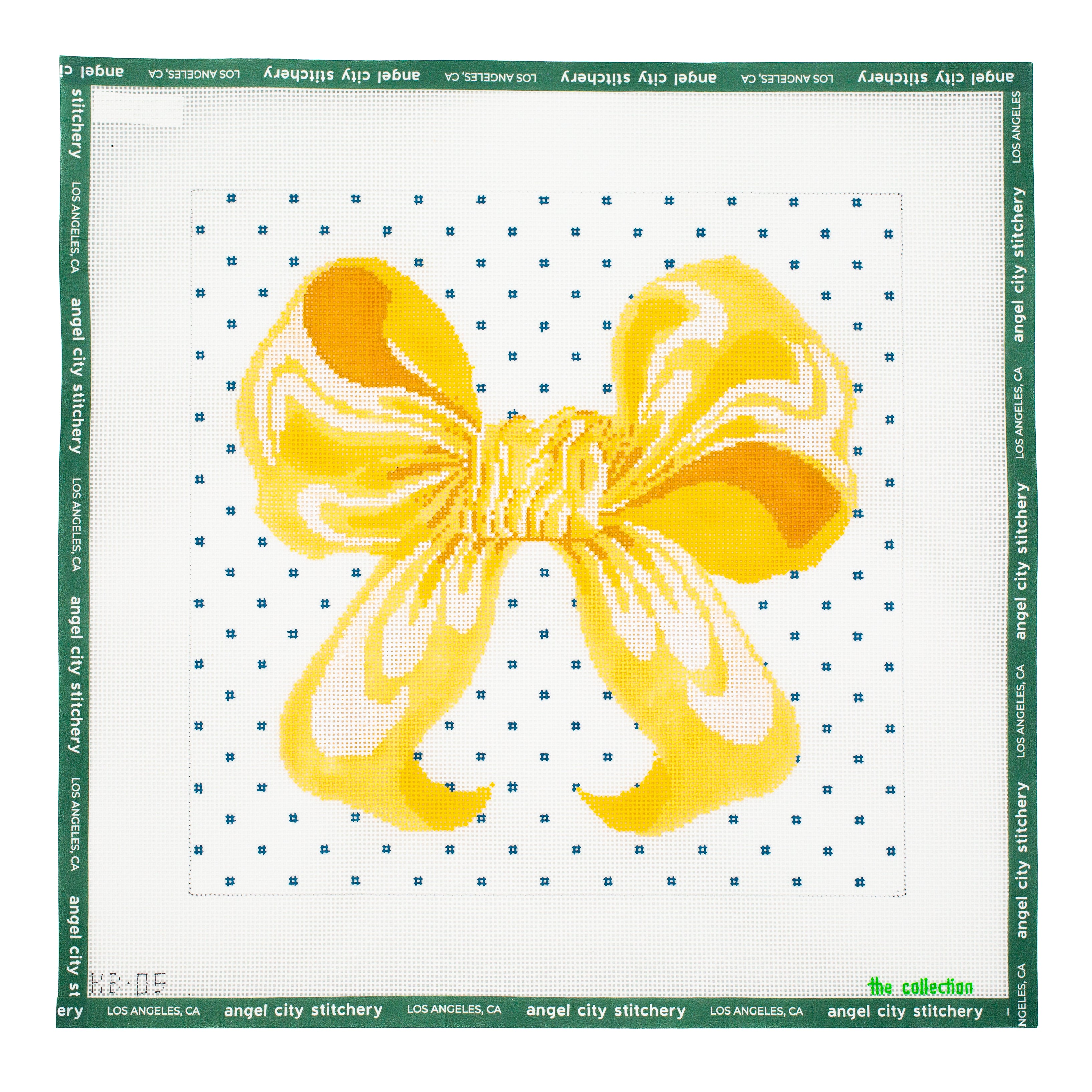 Yellow Bow- 13 Mesh