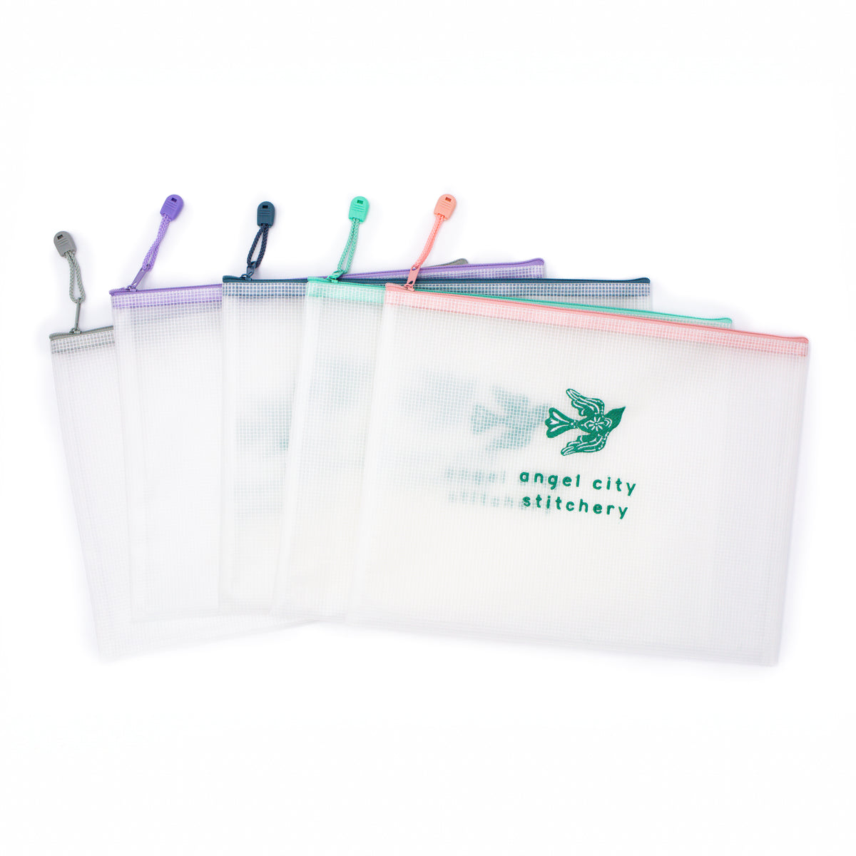 Angel City Stitchery Project Bag by Angel City Stitchery LA — needlepoint accessory from Angel City Stitchery