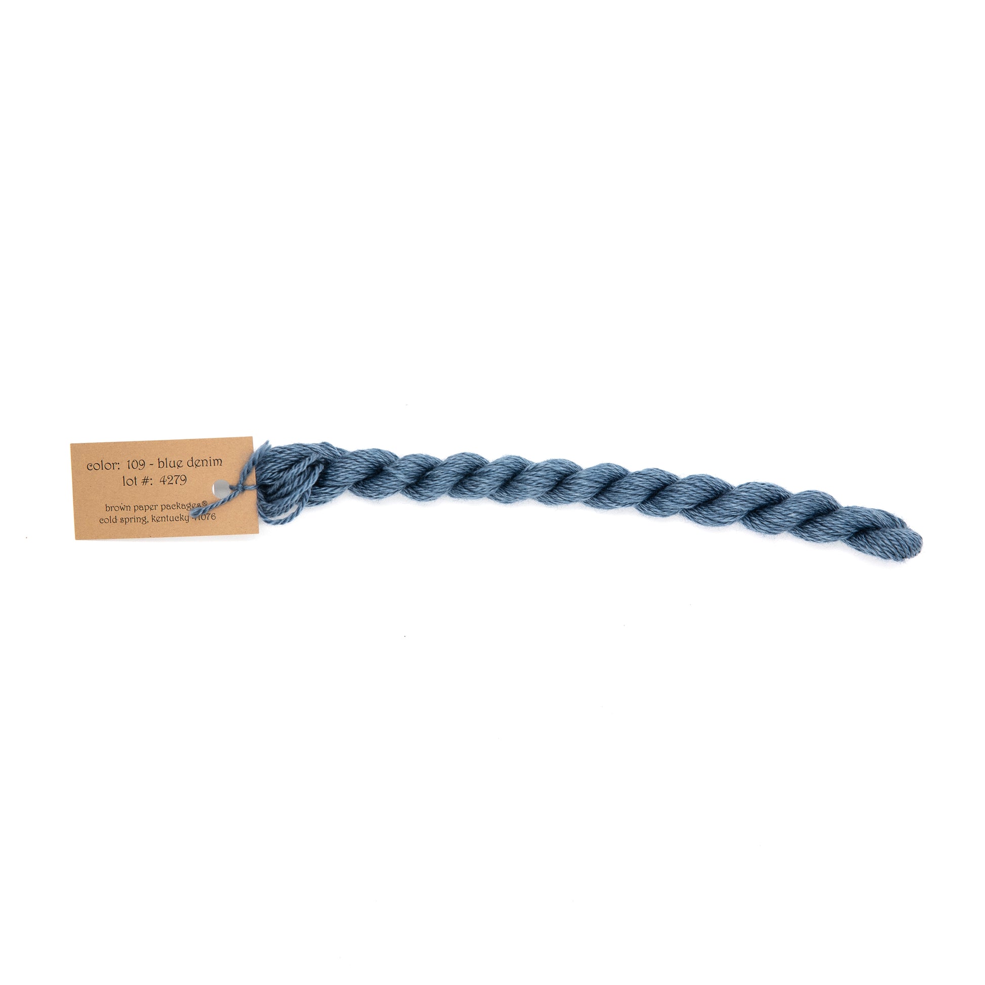 Silk & Ivory 109 Blue Denim