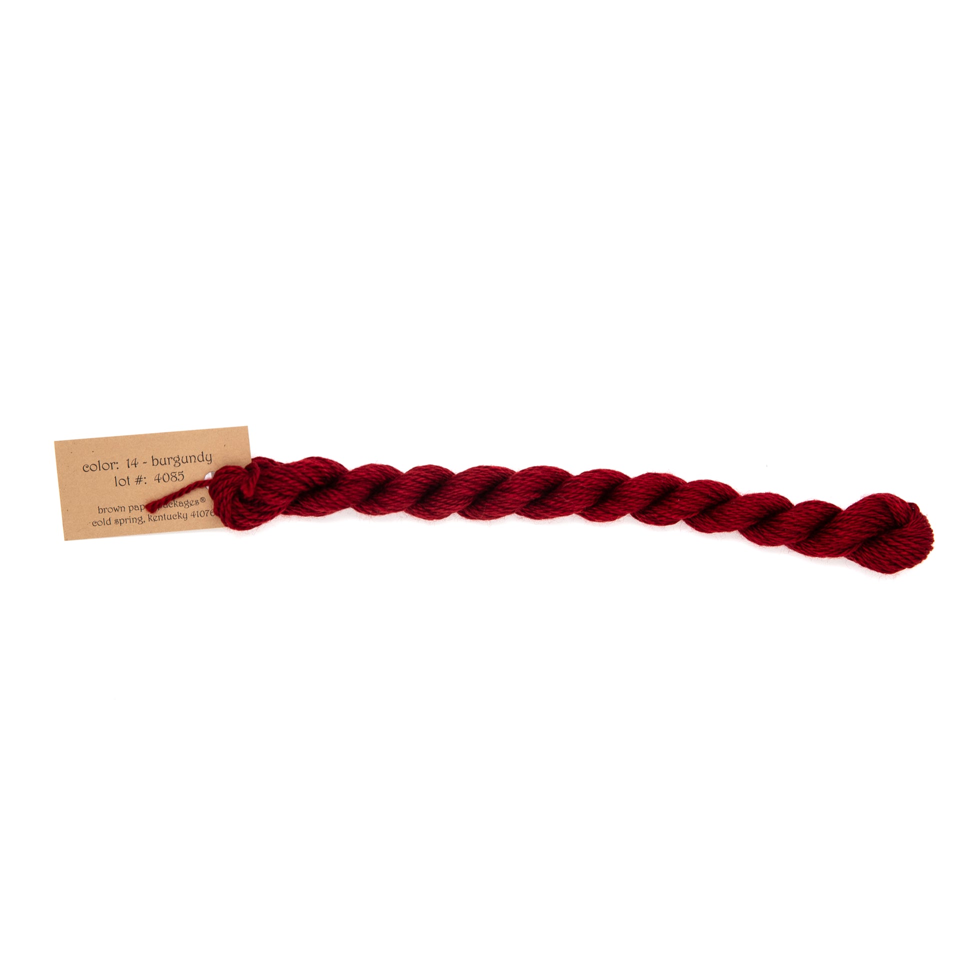 Silk & Ivory 14 Burgundy