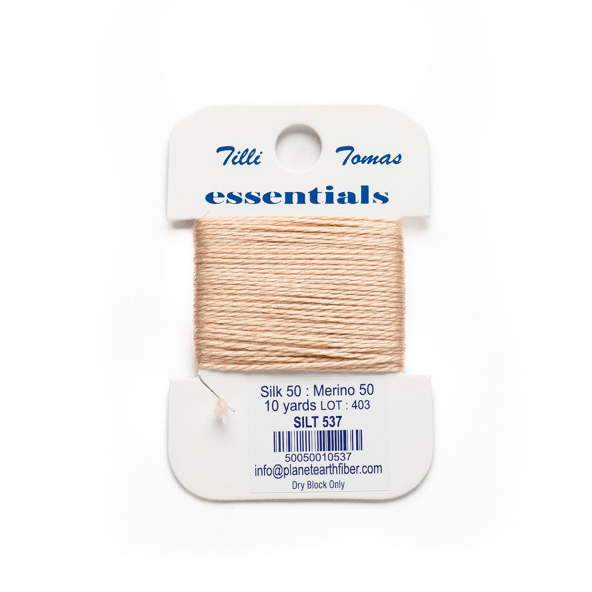 Essentials Cards - 537 Silt — silk card for needlepoint, 18 mesh