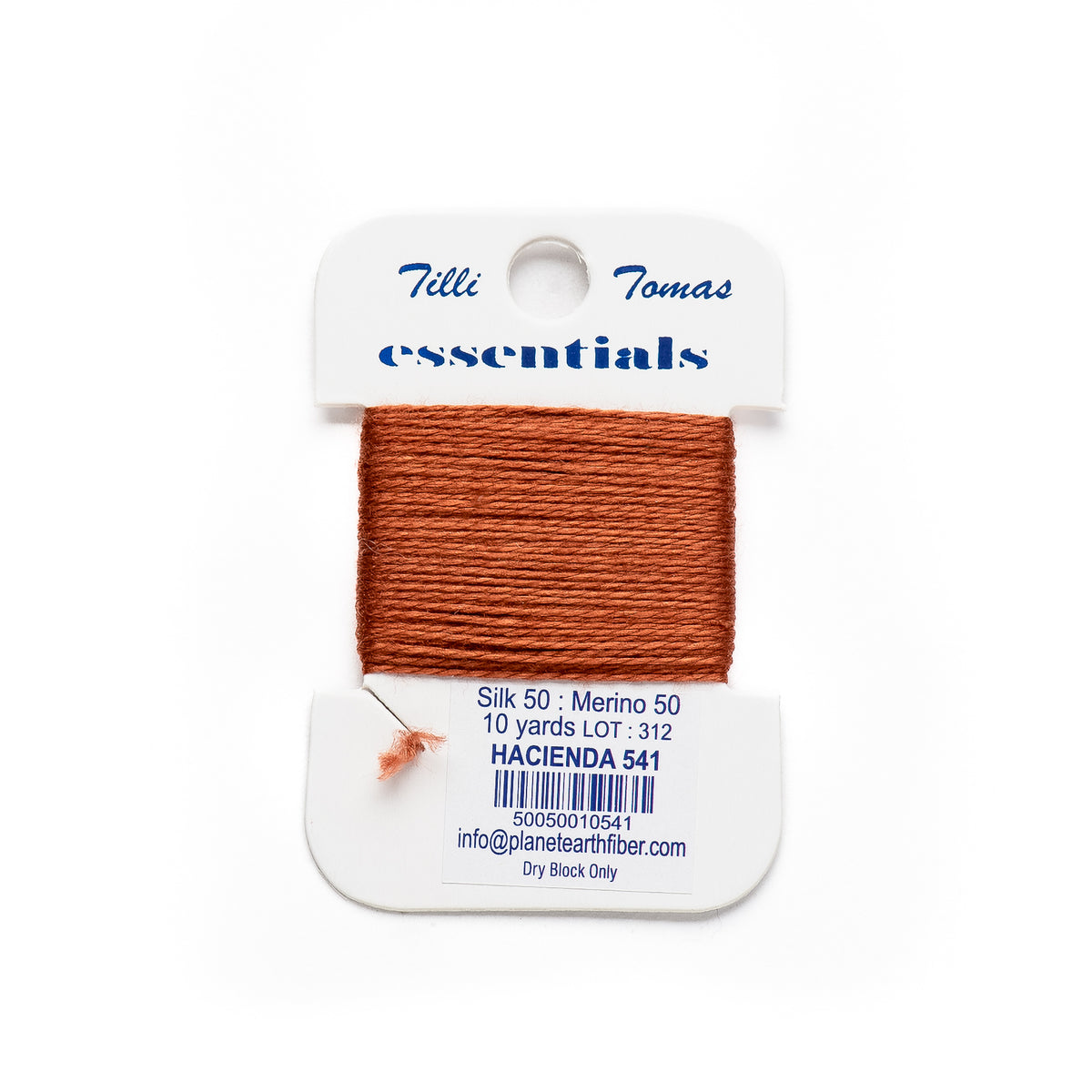 Essentials Cards - 541 Hacienda — silk card for needlepoint, 18 mesh