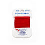 Essentials Cards - 554 Poppy — silk card for needlepoint, 18 mesh