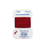 Essentials Cards - 558 Merlot — silk card for needlepoint, 18 mesh