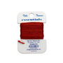 Essentials Cards - 570 Guava — silk card for needlepoint, 18 mesh