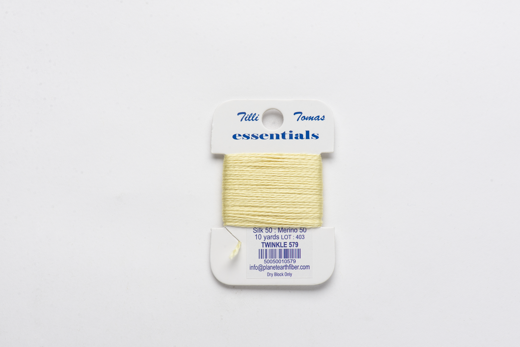 Essentials Cards - 579 Twinkle — silk card for needlepoint, 18 mesh