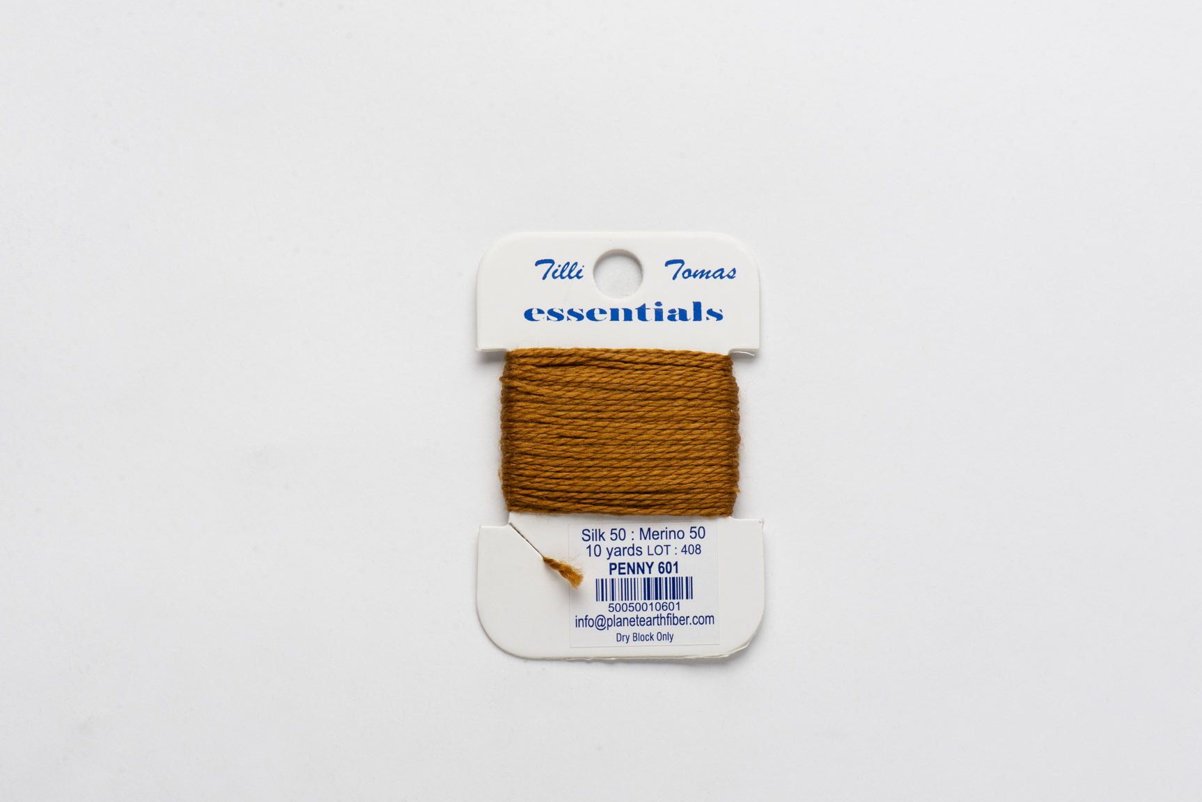 Essentials Cards - 601 Penny — silk card for needlepoint, 18 mesh