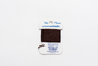 Essentials Cards - 602 Mahogany — silk card for needlepoint, 18 mesh
