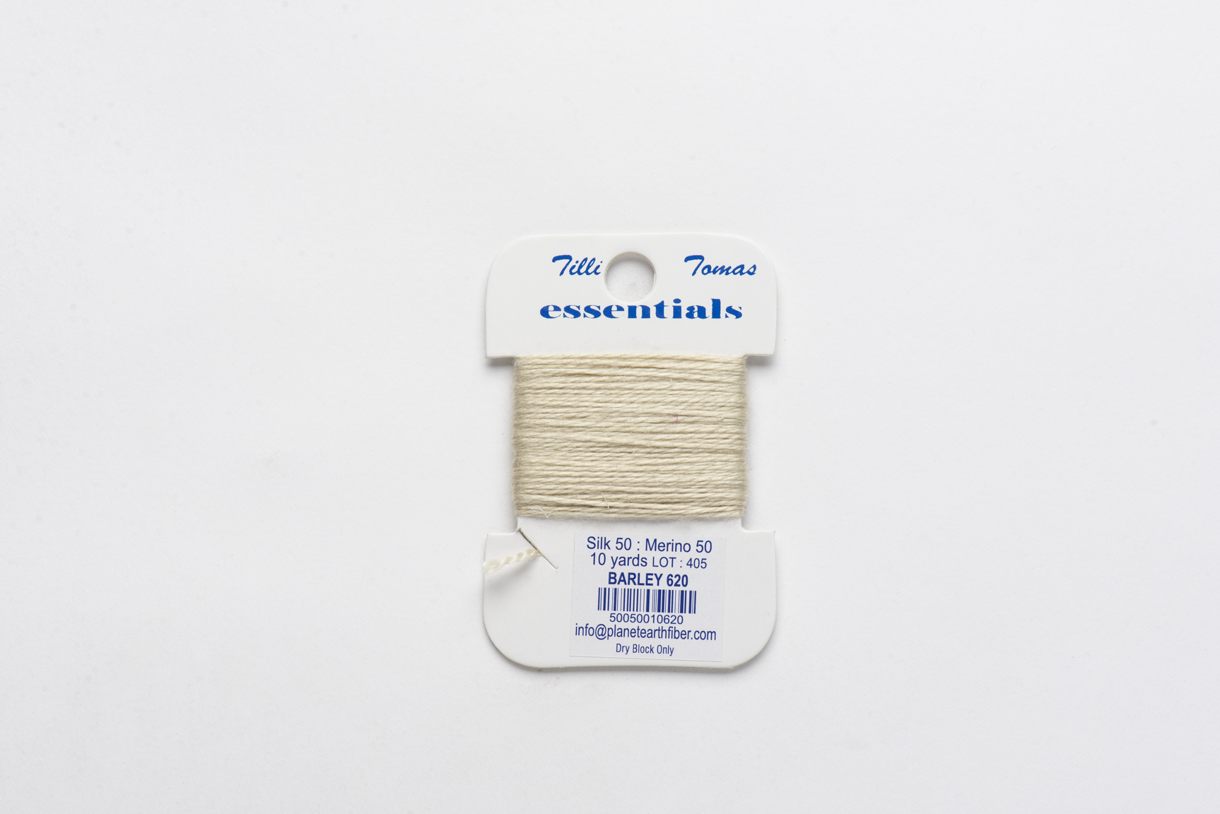 Essentials Cards - 620 Barley — silk card for needlepoint, 18 mesh