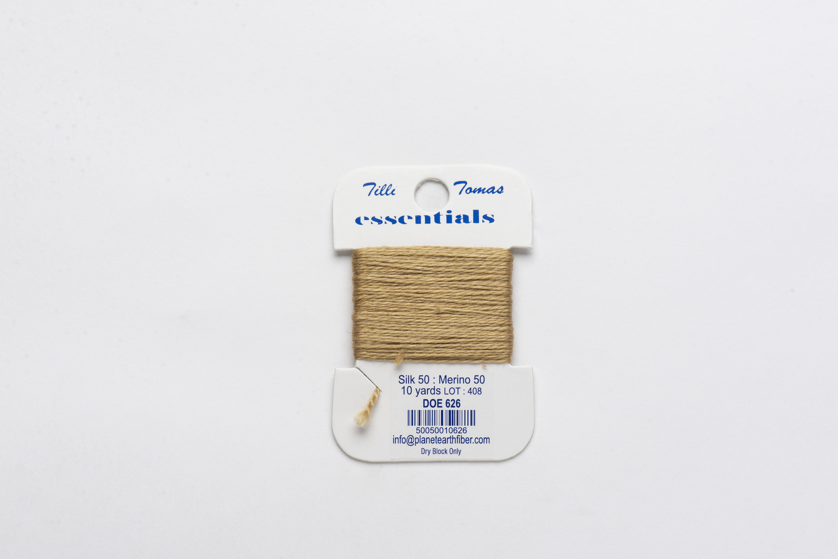 Essentials Cards - 626 Doe — silk card for needlepoint, 18 mesh