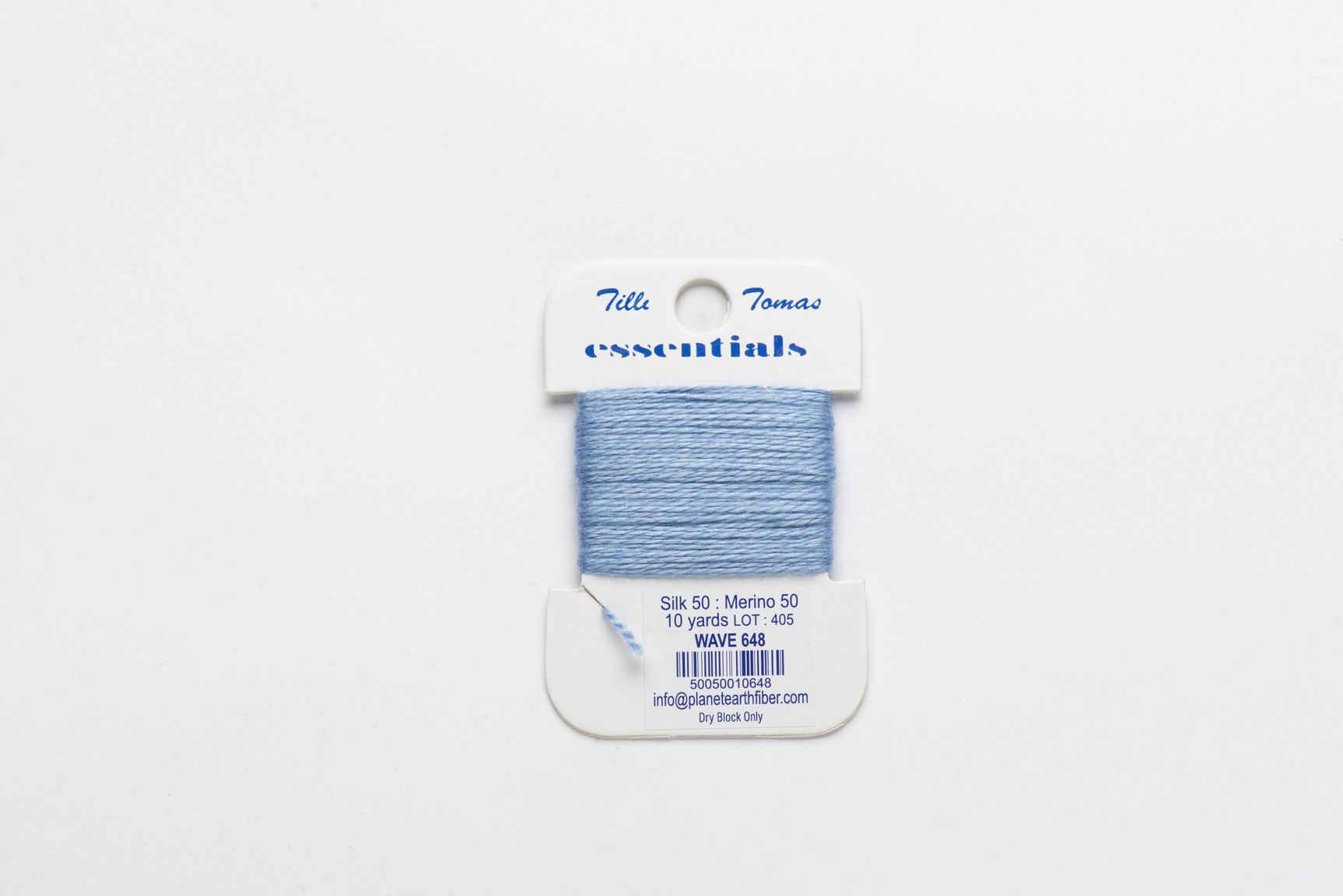 Essentials Cards - 648 Wave — silk card for needlepoint, 18 mesh