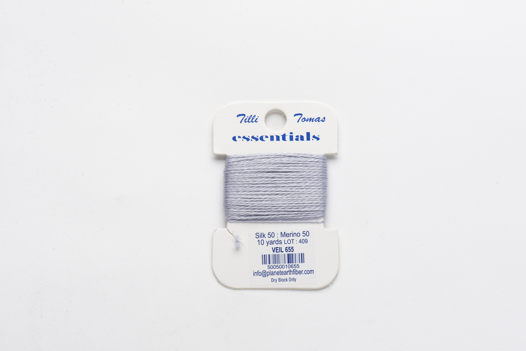 Essentials Cards - 655 Veil — silk card for needlepoint, 18 mesh