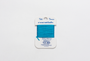 Essentials Cards - 661 Danube — silk card for needlepoint, 18 mesh