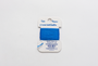 Essentials Cards - 664 Rhythm & Blues — silk card for needlepoint, 18 mesh