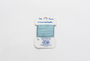 Essentials Cards - 675 Puddle — silk card for needlepoint, 18 mesh