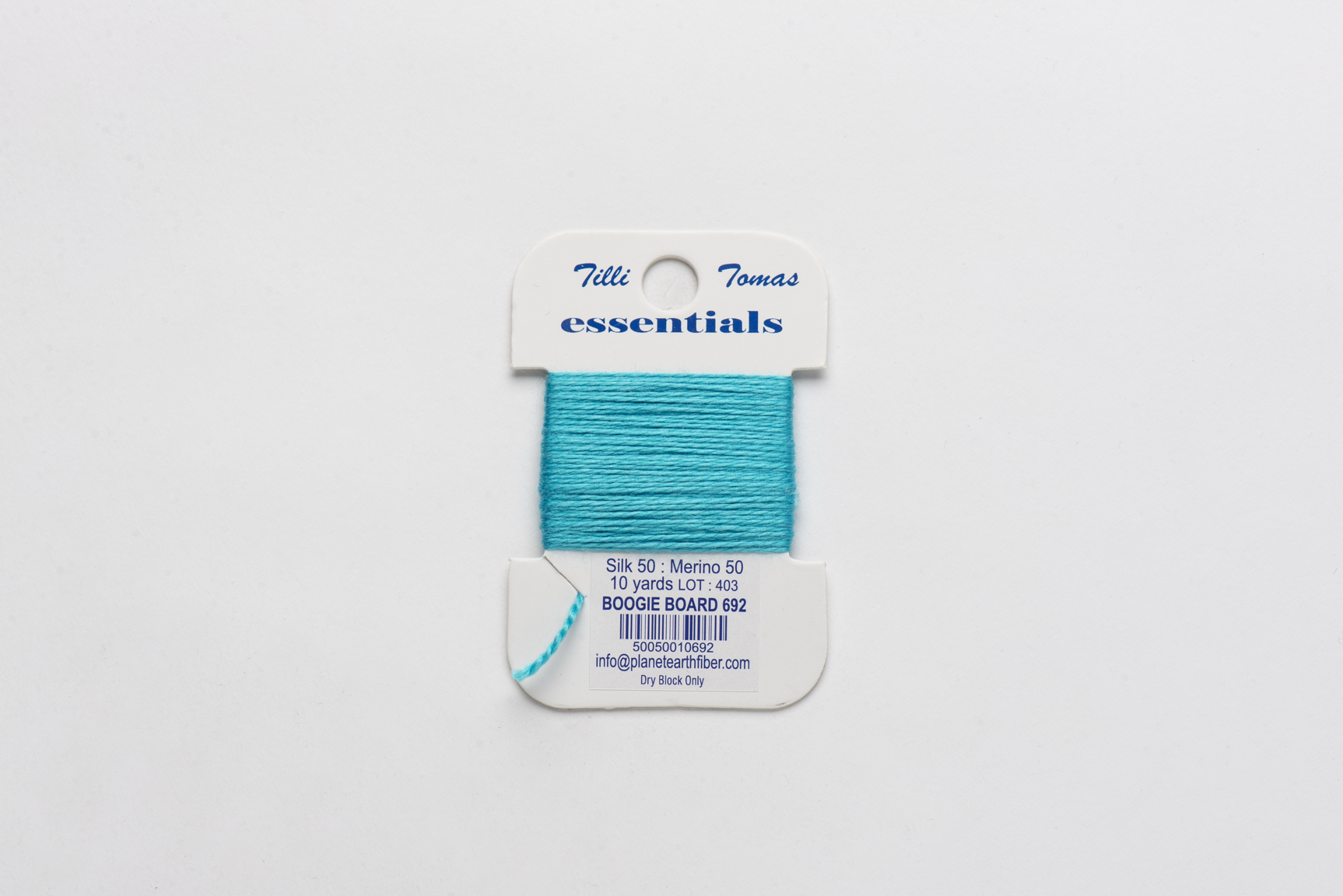 Essentials Cards - 692 Boogie Board — silk card for needlepoint, 18 mesh