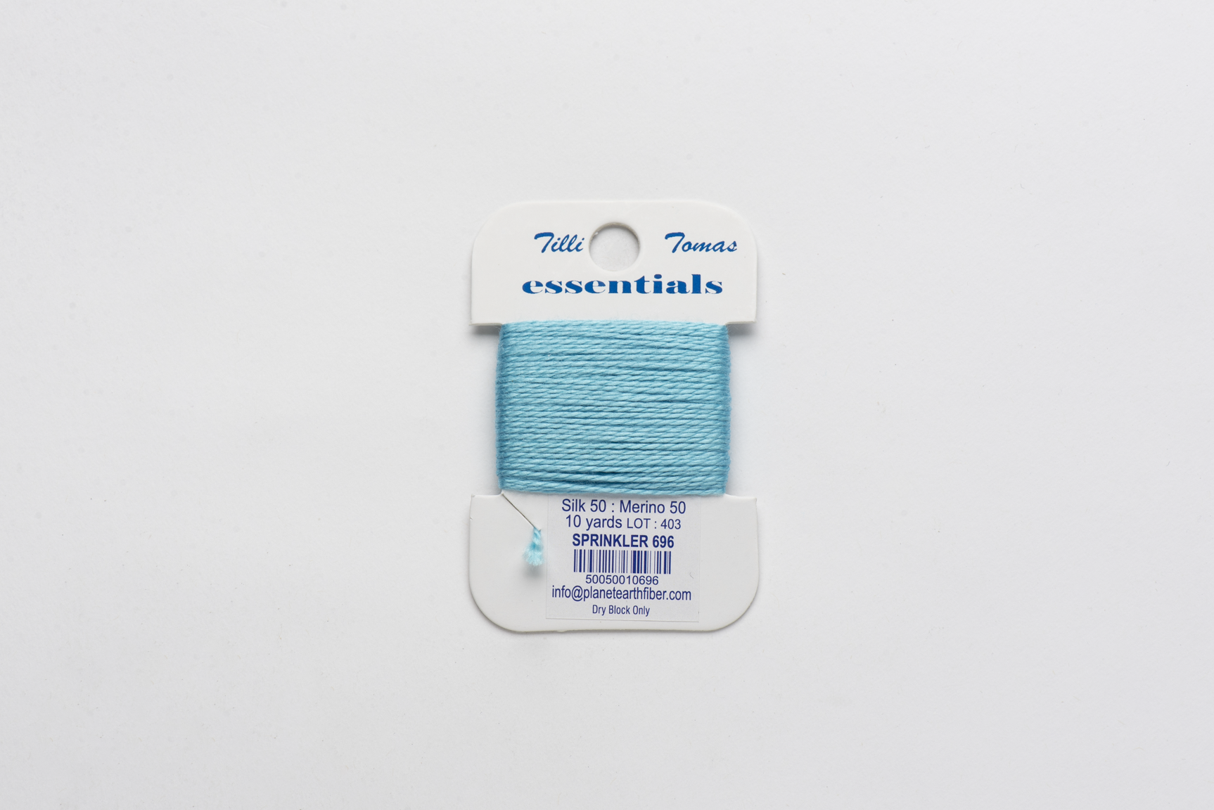 Essentials Cards - 696 Sprinkler — silk card for needlepoint, 18 mesh