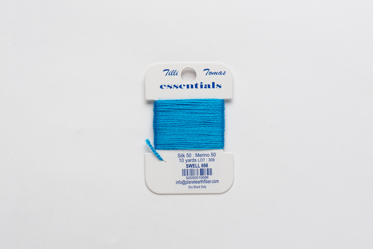 Essentials Cards - 698 Swell — silk card for needlepoint, 18 mesh
